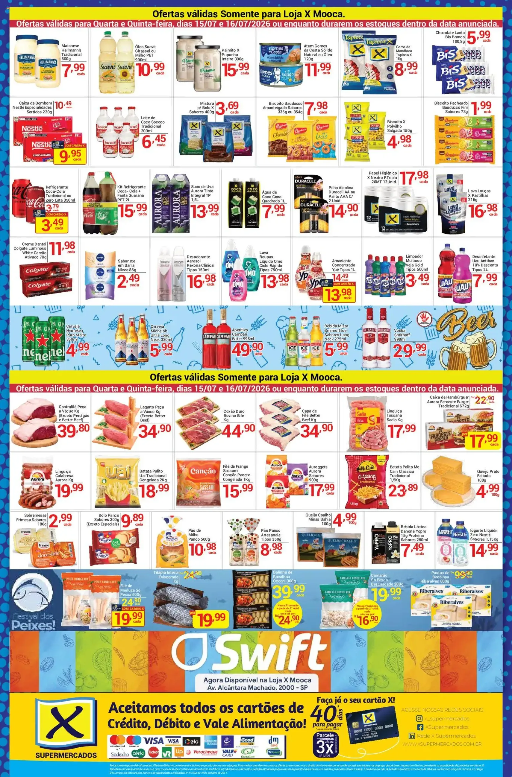 X Supermercados - Ofertas da semana - folheto válido a partir de 15/07/2026 página 2 de 2