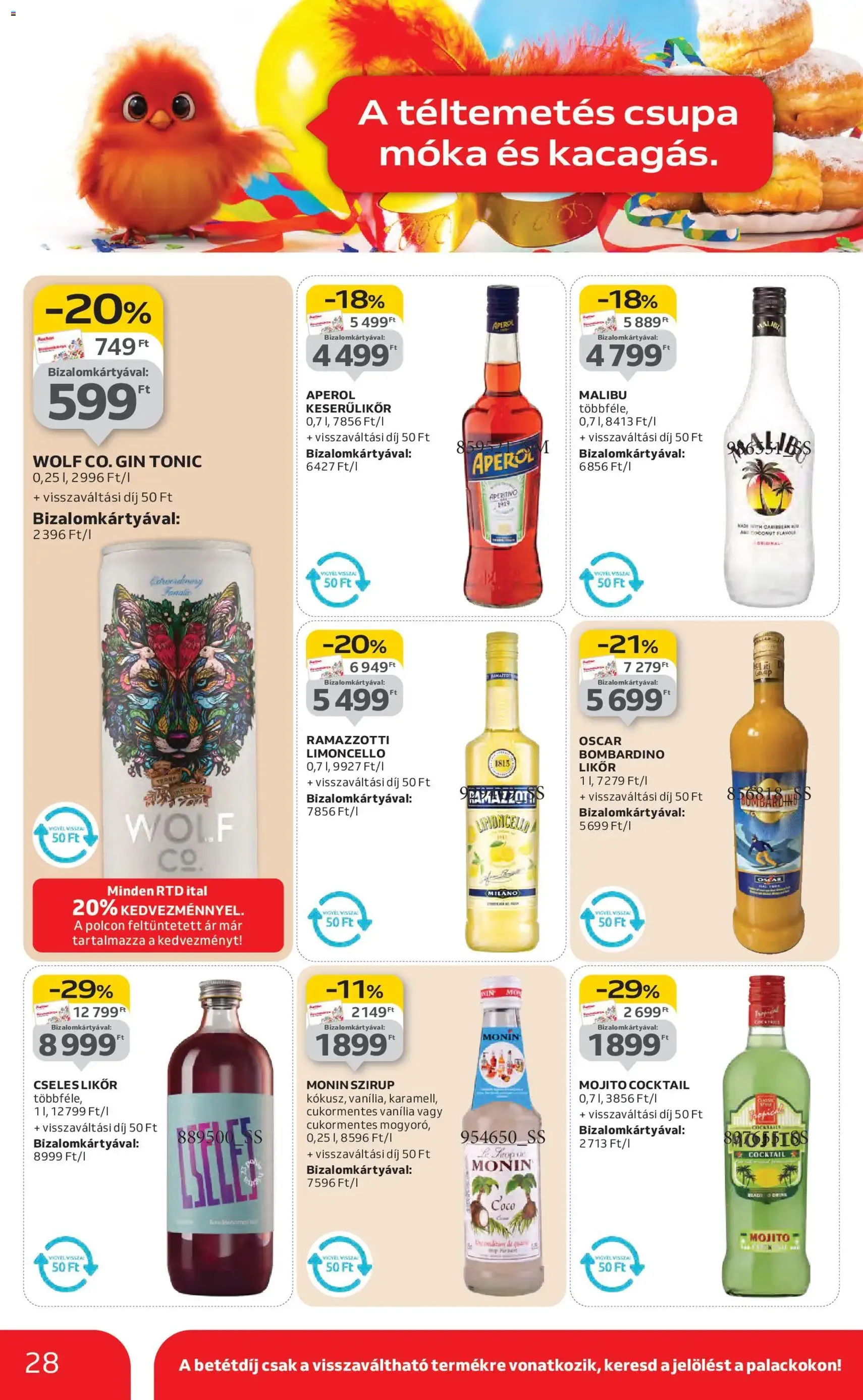 Auchan Akciós újság - 2026.01.22. érvényes szórólap 28 oldal 44 oldalból