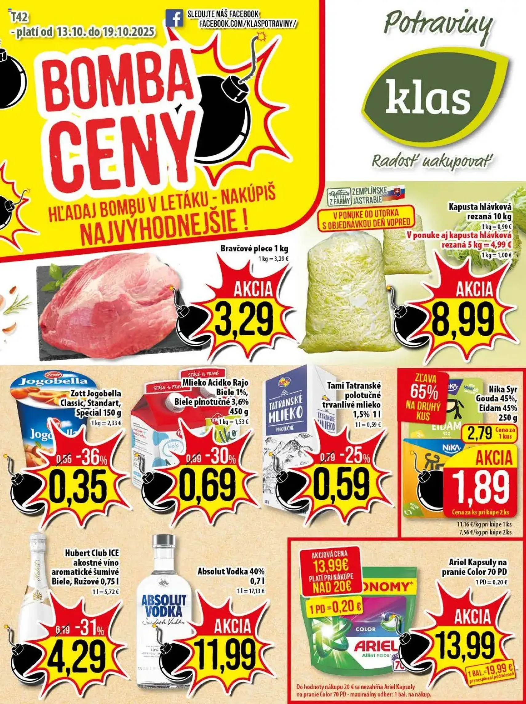 Klas leták - platný leták od 13.10.2025 strana 1 z 25 Klas leták - platný leták od 13.10.2025 strana 1 z 25