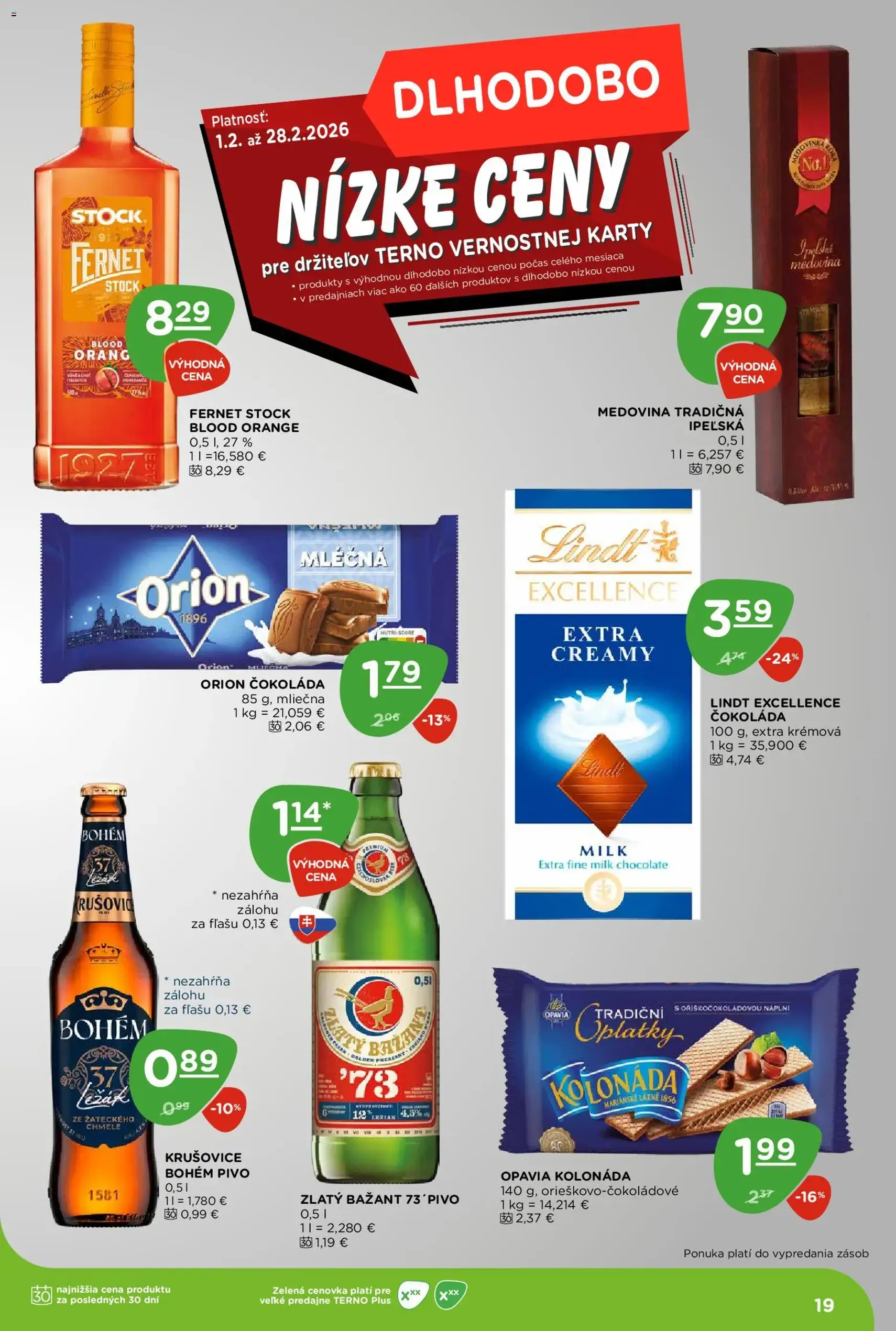 Terno leták - platný leták od 26.02.2026 strana 19 z 20