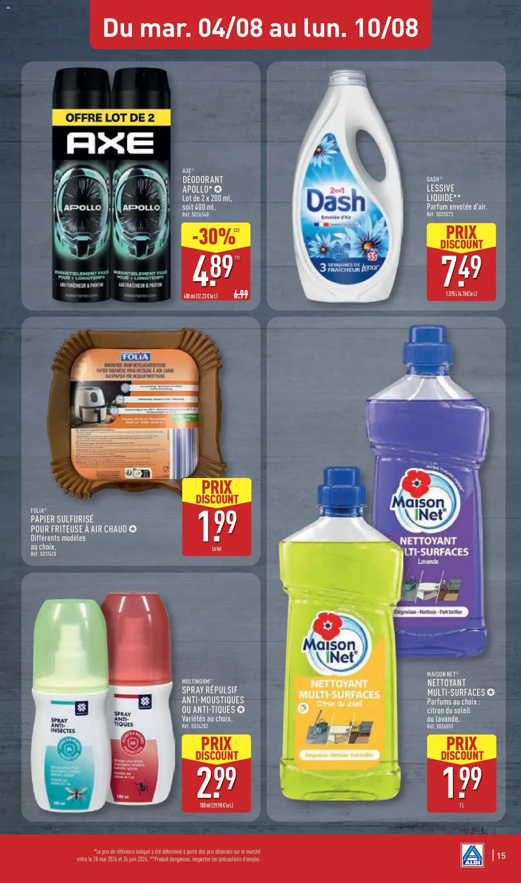 Aldi catalogue - brochure valable à partir du 04/08/2026, page 17 sur 55