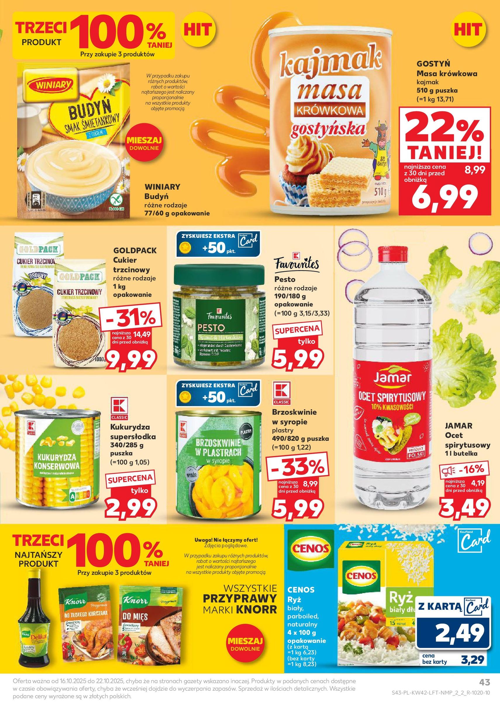 Kaufland gazetka - ważny gazetka od 16.10.2025 strona 43 z 63 Kaufland gazetka - ważny gazetka od 16.10.2025 strona 43 z 63