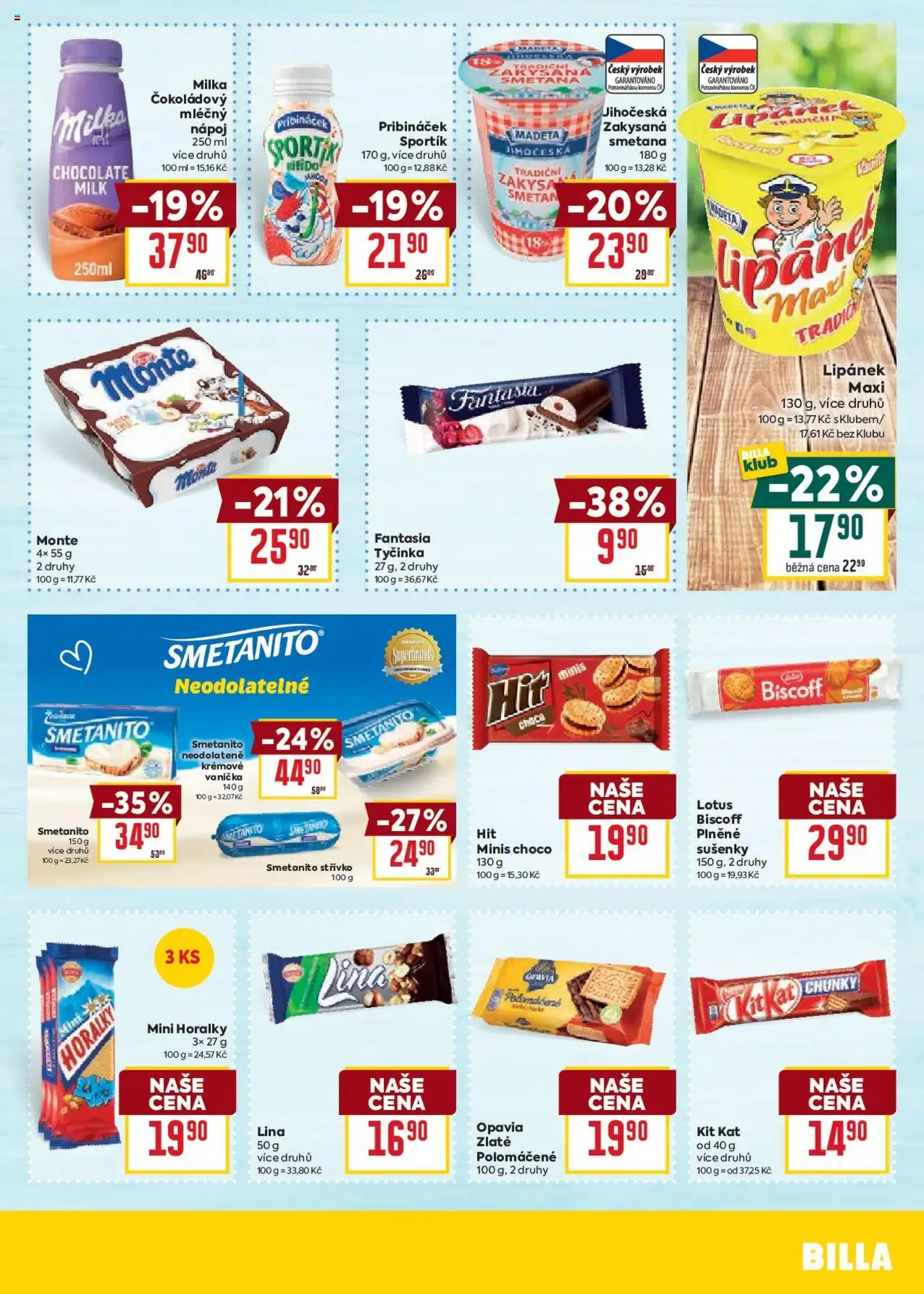 Billa Velký leták - platný leták od 30.07.2025 strana 19 z 36