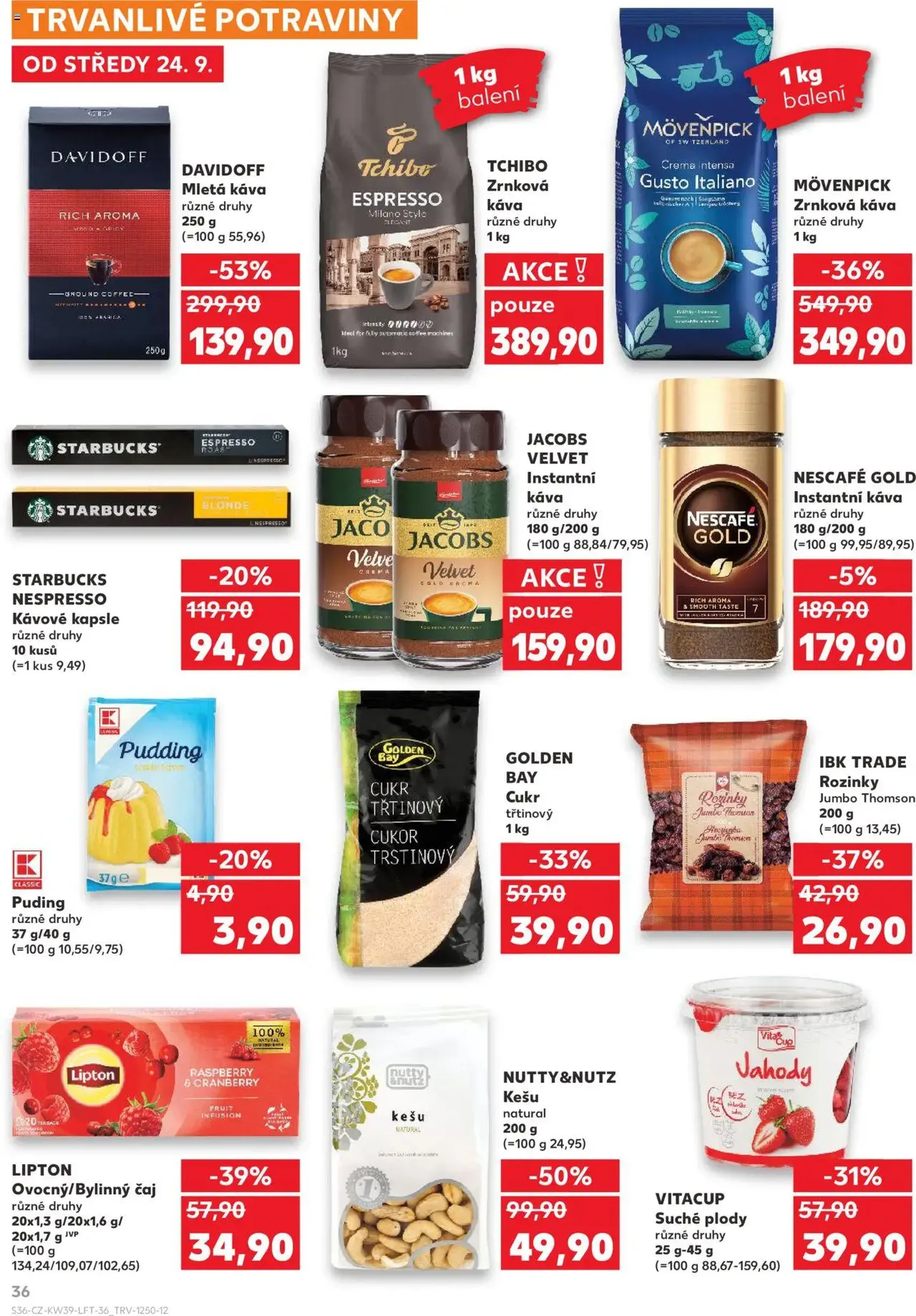Kaufland leták - platný leták od 24.09.2025 strana 36 z 90