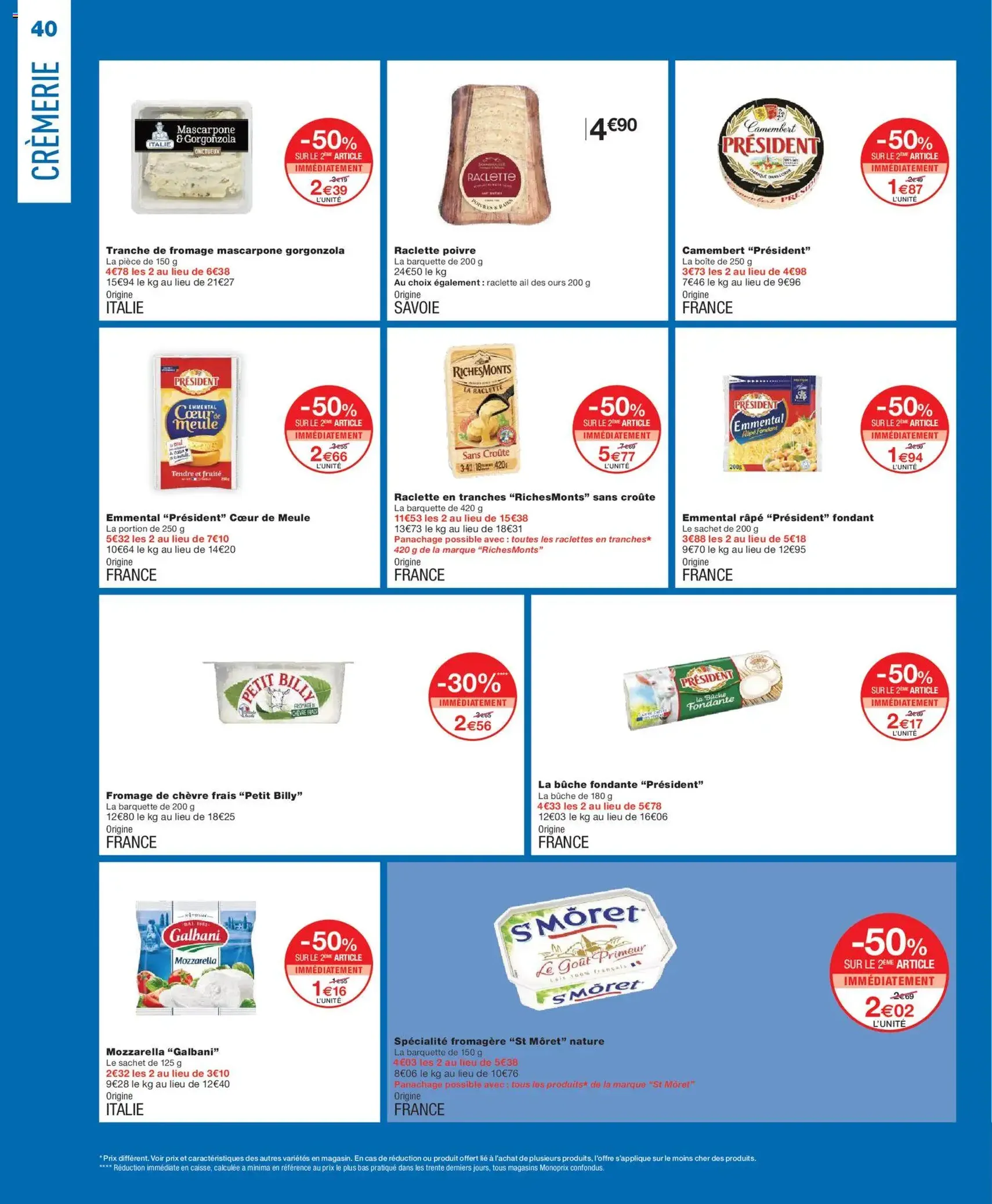 Monoprix catalogue - brochure valable à partir du 01/01/2026, page 40 sur 69