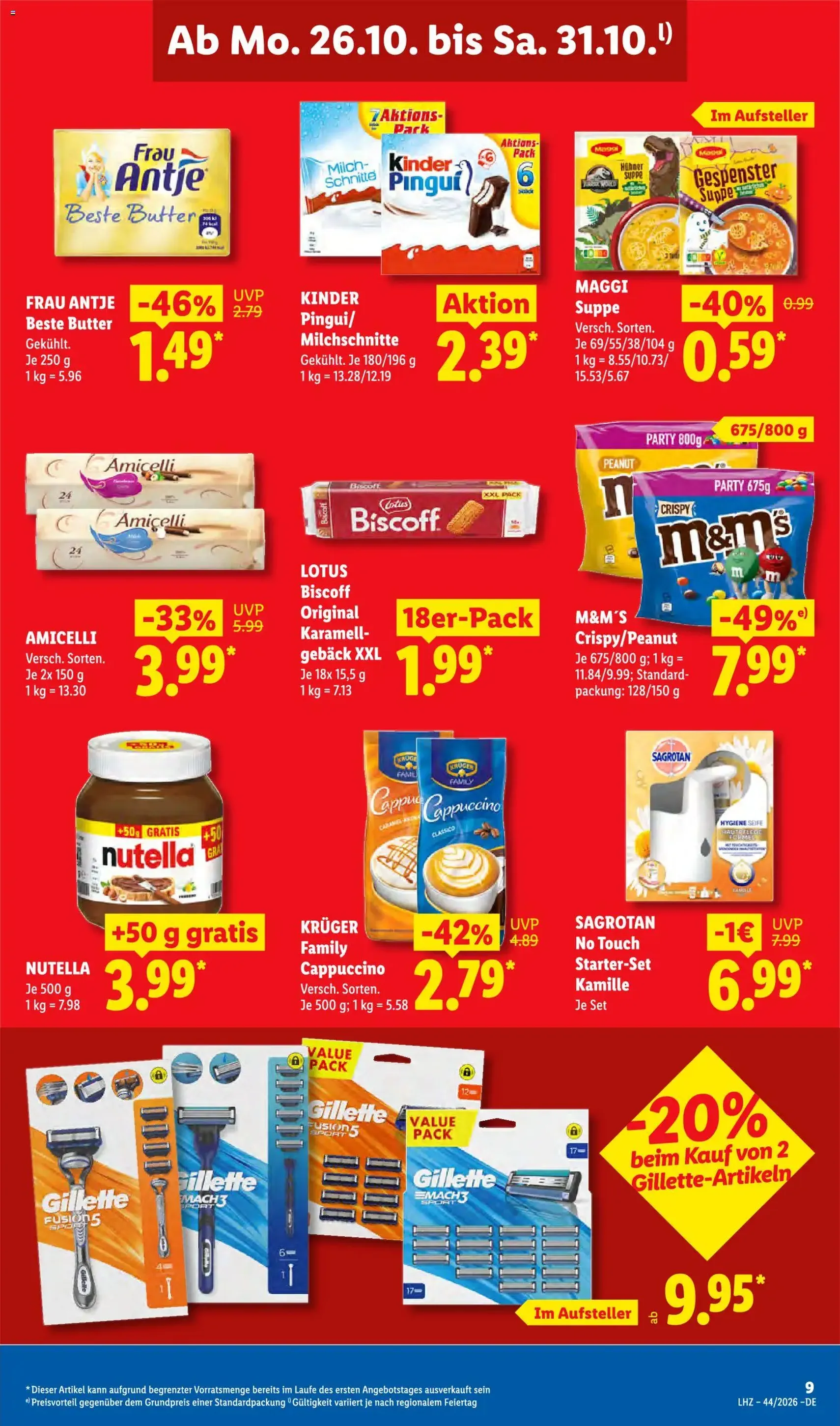 Lidl Prospekt - Gültiger Prospekt ab 26.10.2026, Seite 19 von insgesamt 72