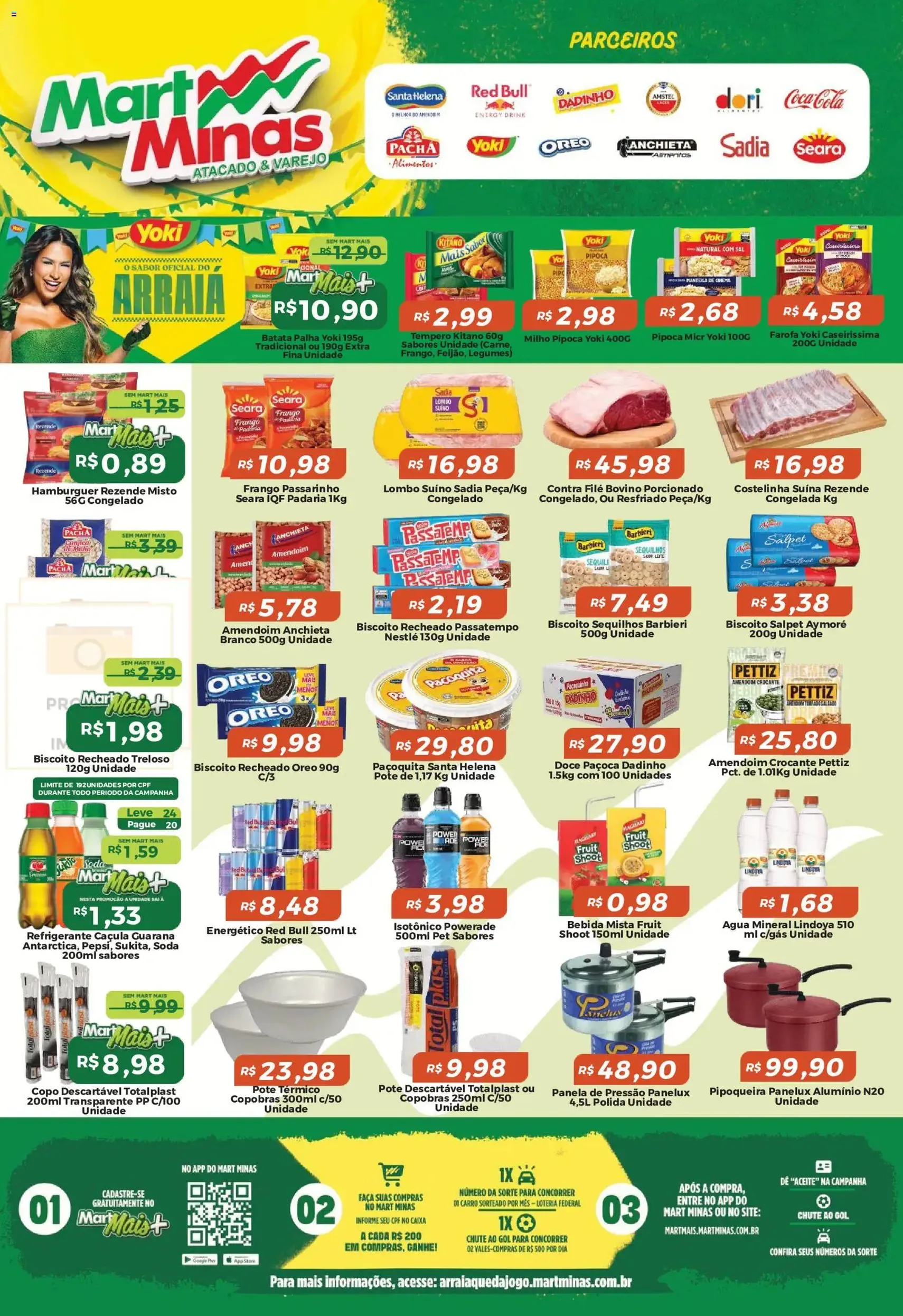 Mart Minas ofertas - folheto válido a partir de 09/07/2026 página 2 de 8
