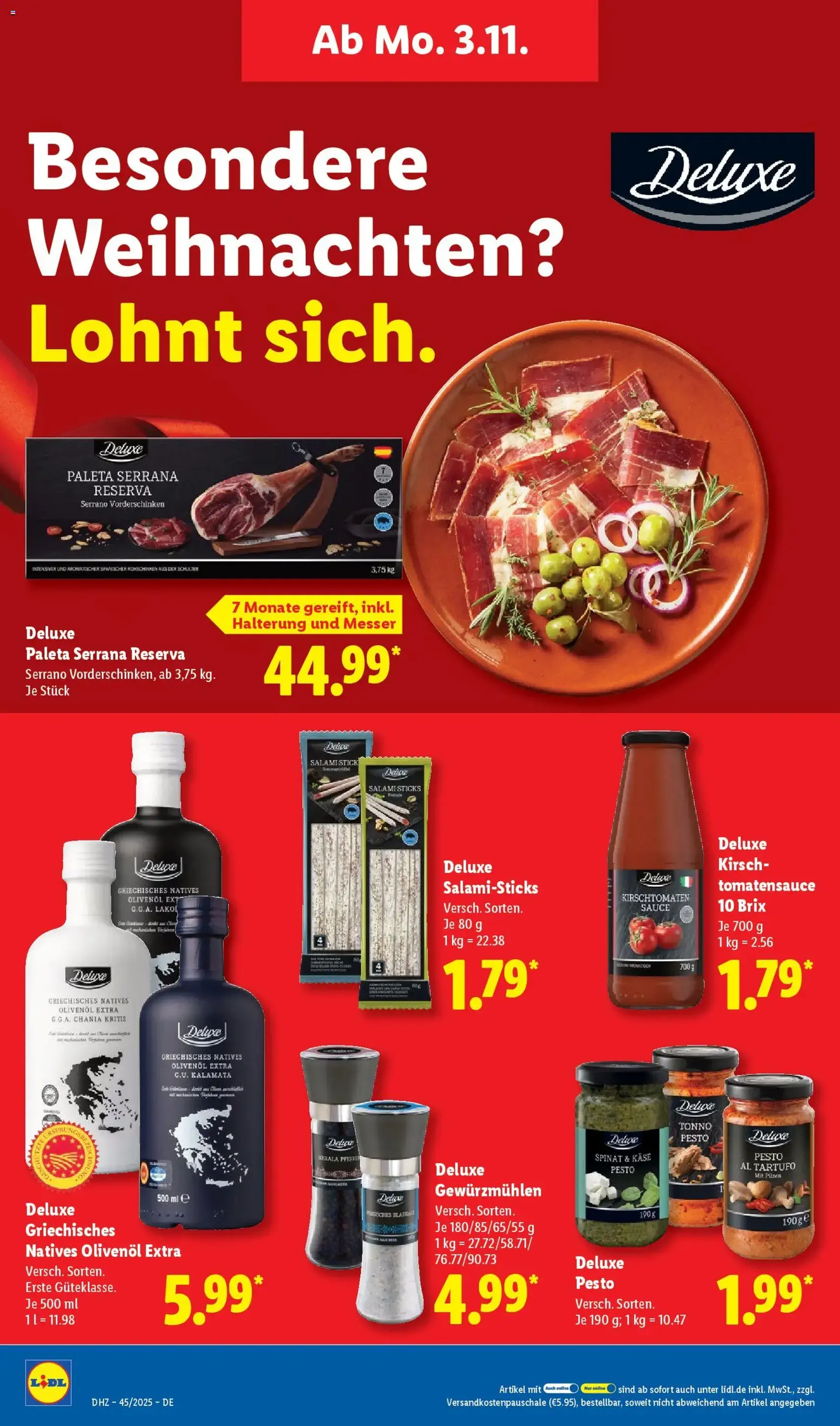 Lidl - Prospekt - Gültiger Prospekt ab 03.11.2025, Seite 24 von insgesamt 66 Lidl - Prospekt - Gültiger Prospekt ab 03.11.2025, Seite 24 von insgesamt 66