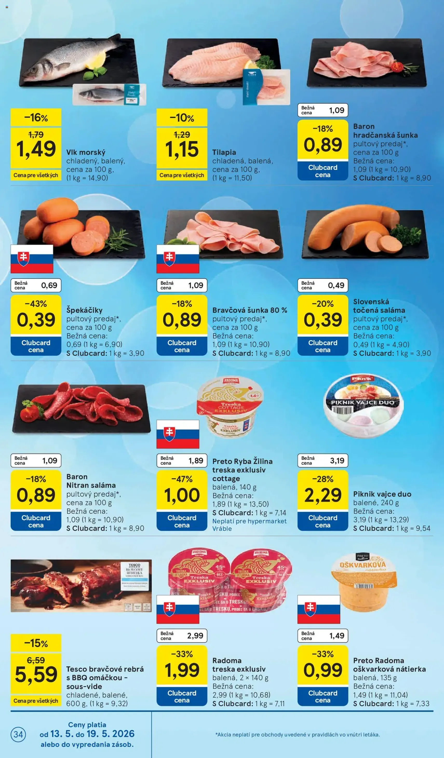 Tesco Hypermarket - leták - platný leták od 13.05.2026 strana 34 z 51