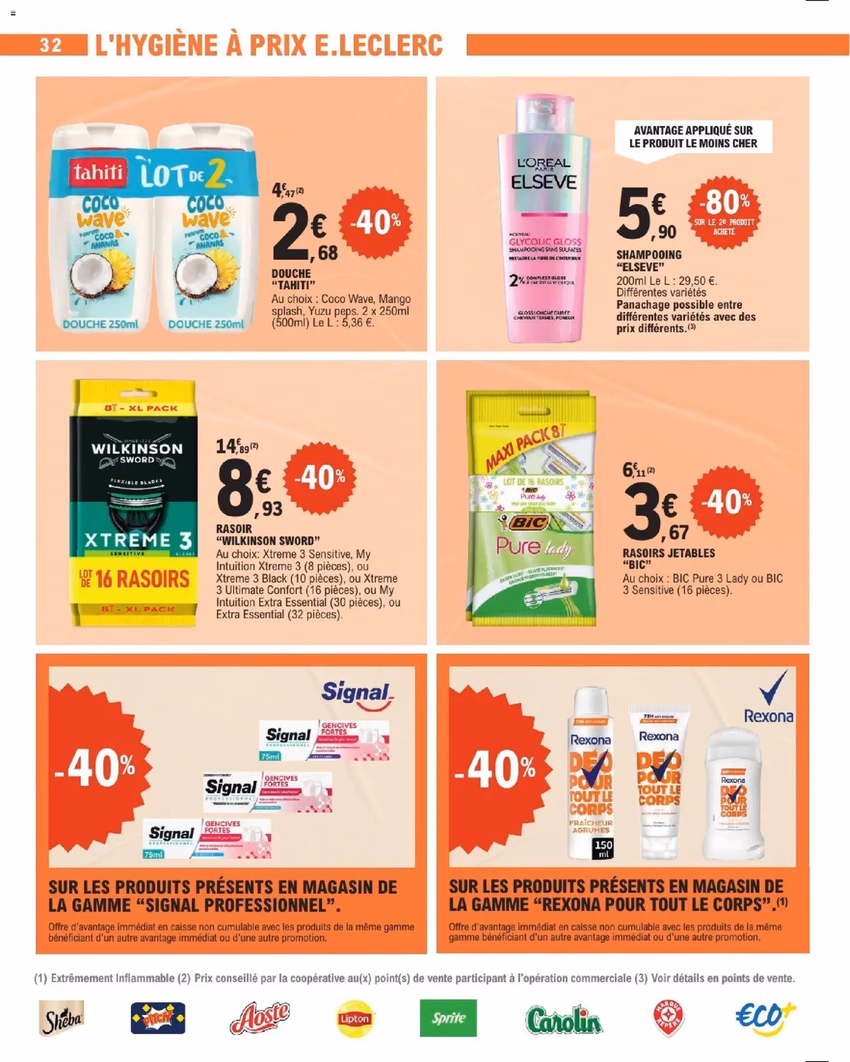 E.Leclerc catalogue de la semaine 16 - brochure valable à partir du 14/04/2026, page 32 sur 56