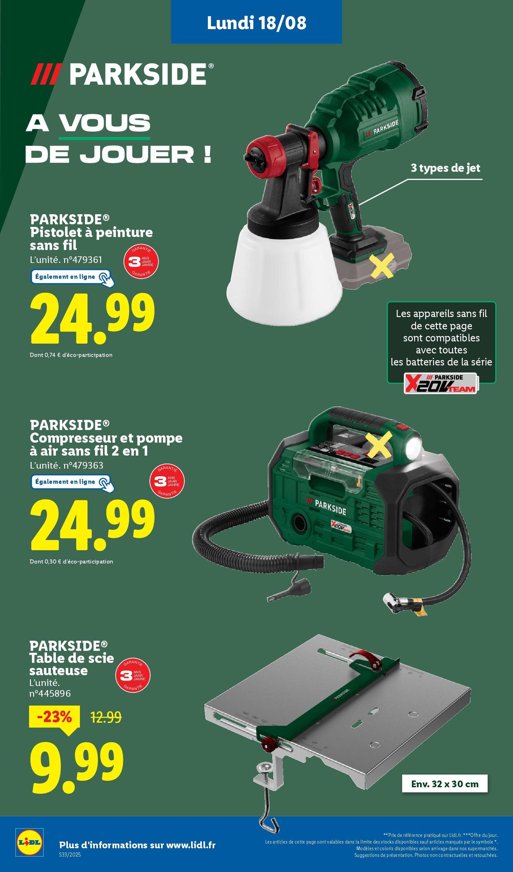 LIDL catalogue semaine 32 - brochure valable à partir du 14/08/2025, page 54 sur 72