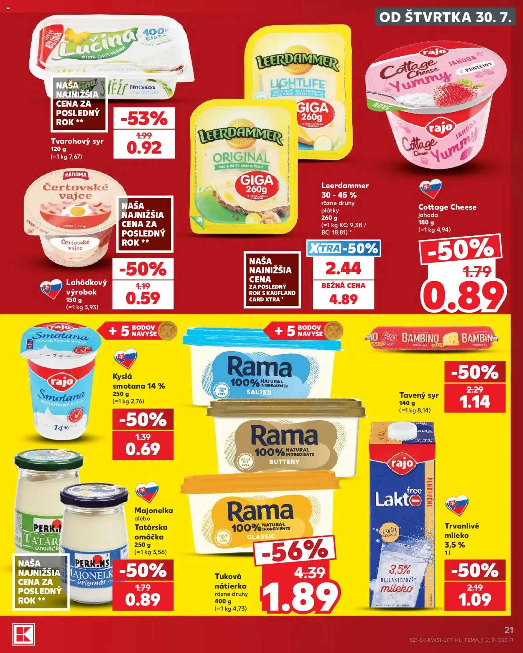 Kaufland leták - platný leták od 30.07.2026 strana 21 z 74