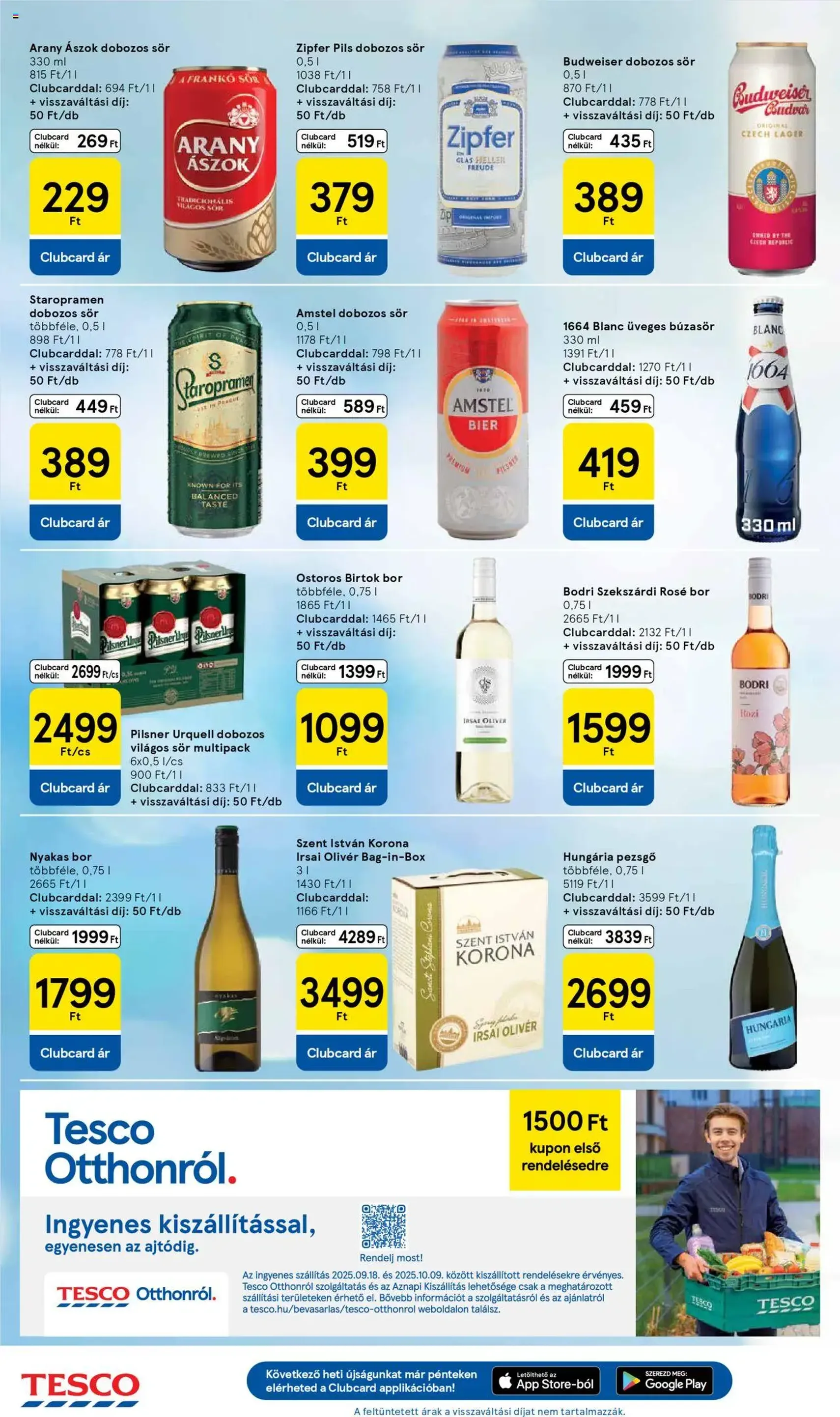 Tesco Hipermarket - Akciós újság - 2025.09.18. érvényes szórólap 6 oldal 32 oldalból