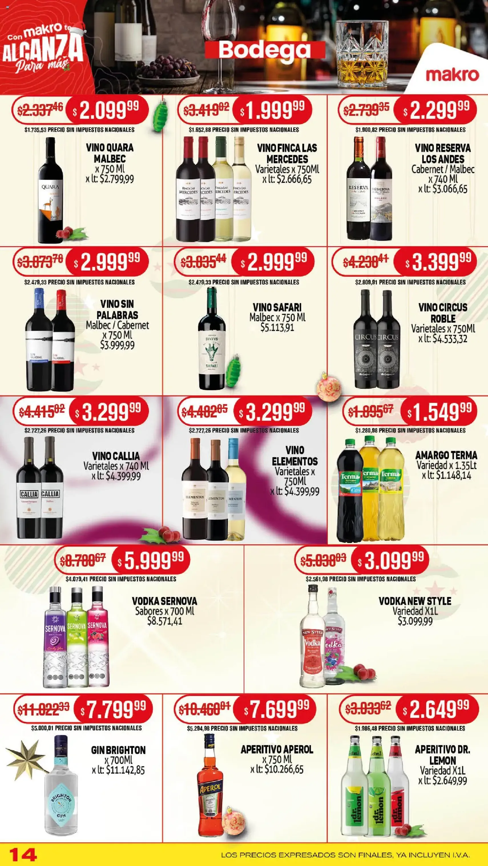Makro ofertas - folleto válido desde 04/11/2025 página 14 de 21