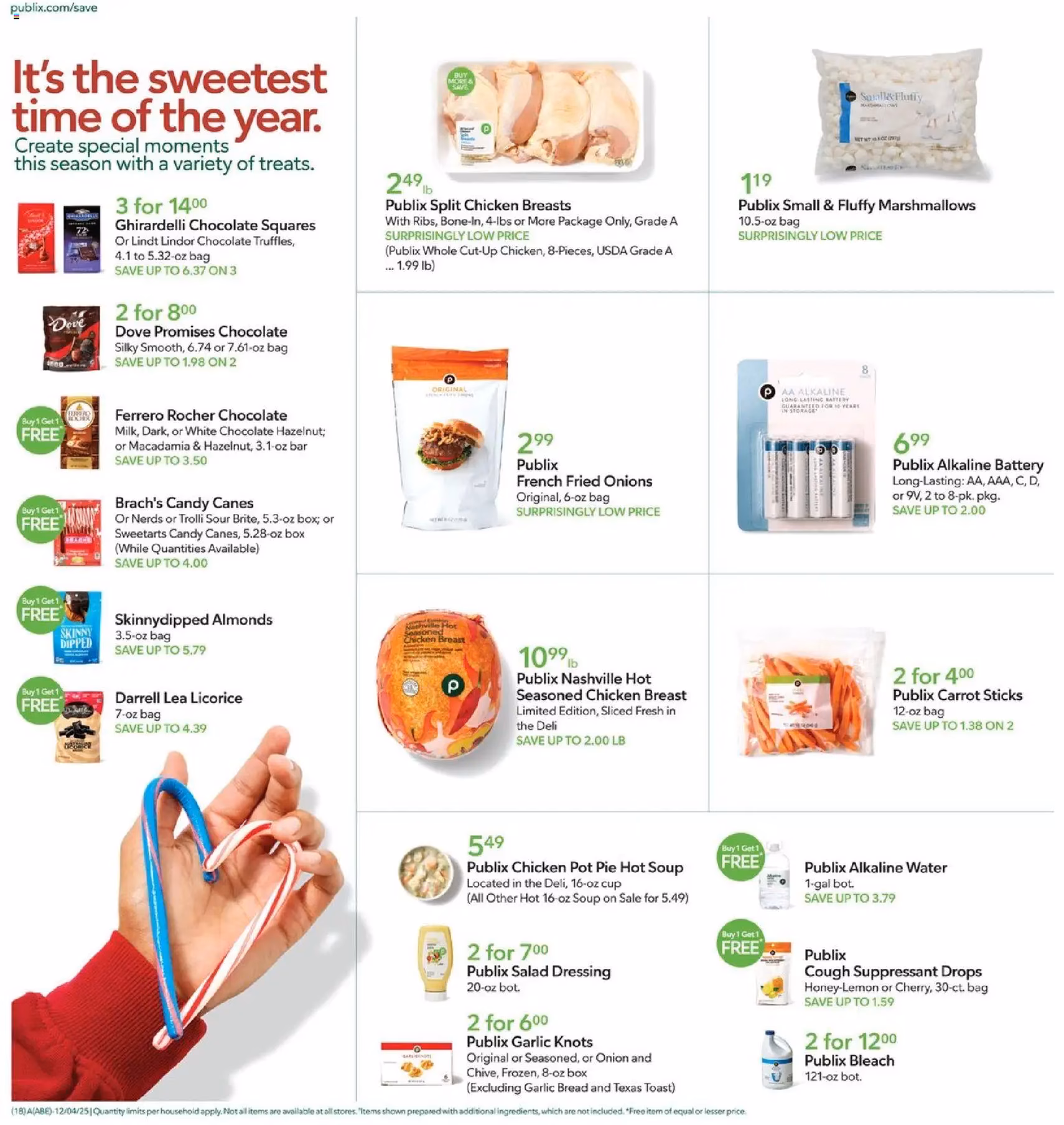 Publix Weekly Ad - valid flyer from 12/03/2025, page 22 of 24