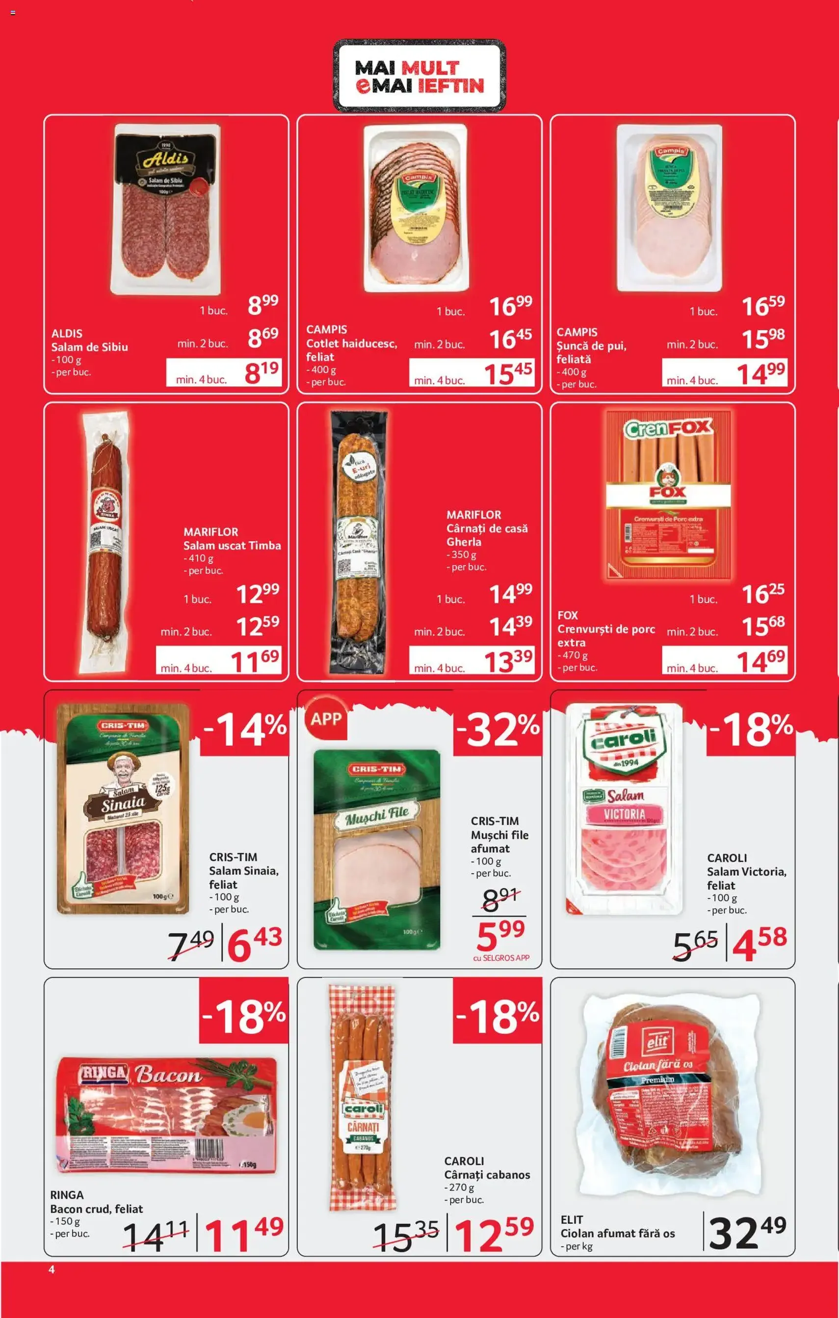 Selgros Catalog - cataloage valabile începând cu 15.05.2026 pagina 4 din 25