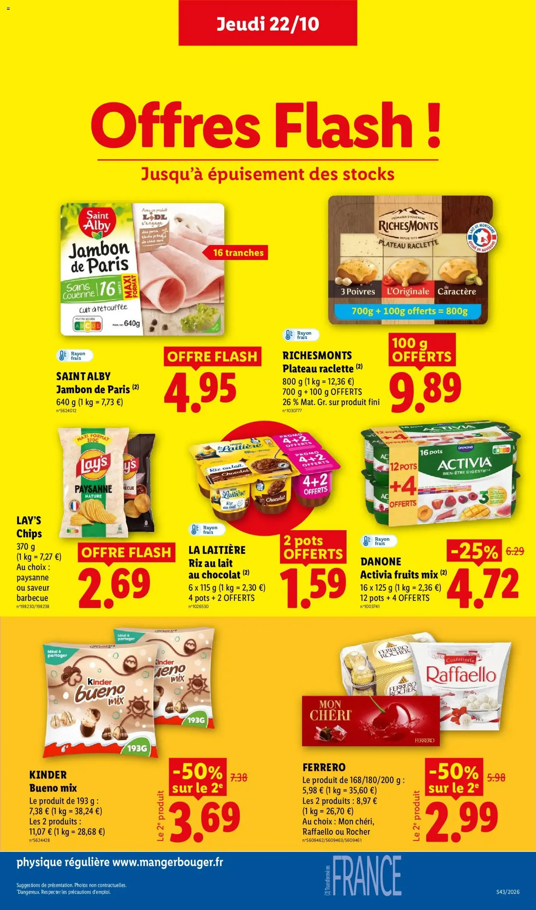 LIDL catalogue - brochure valable à partir du 22/10/2026, page 21 sur 66