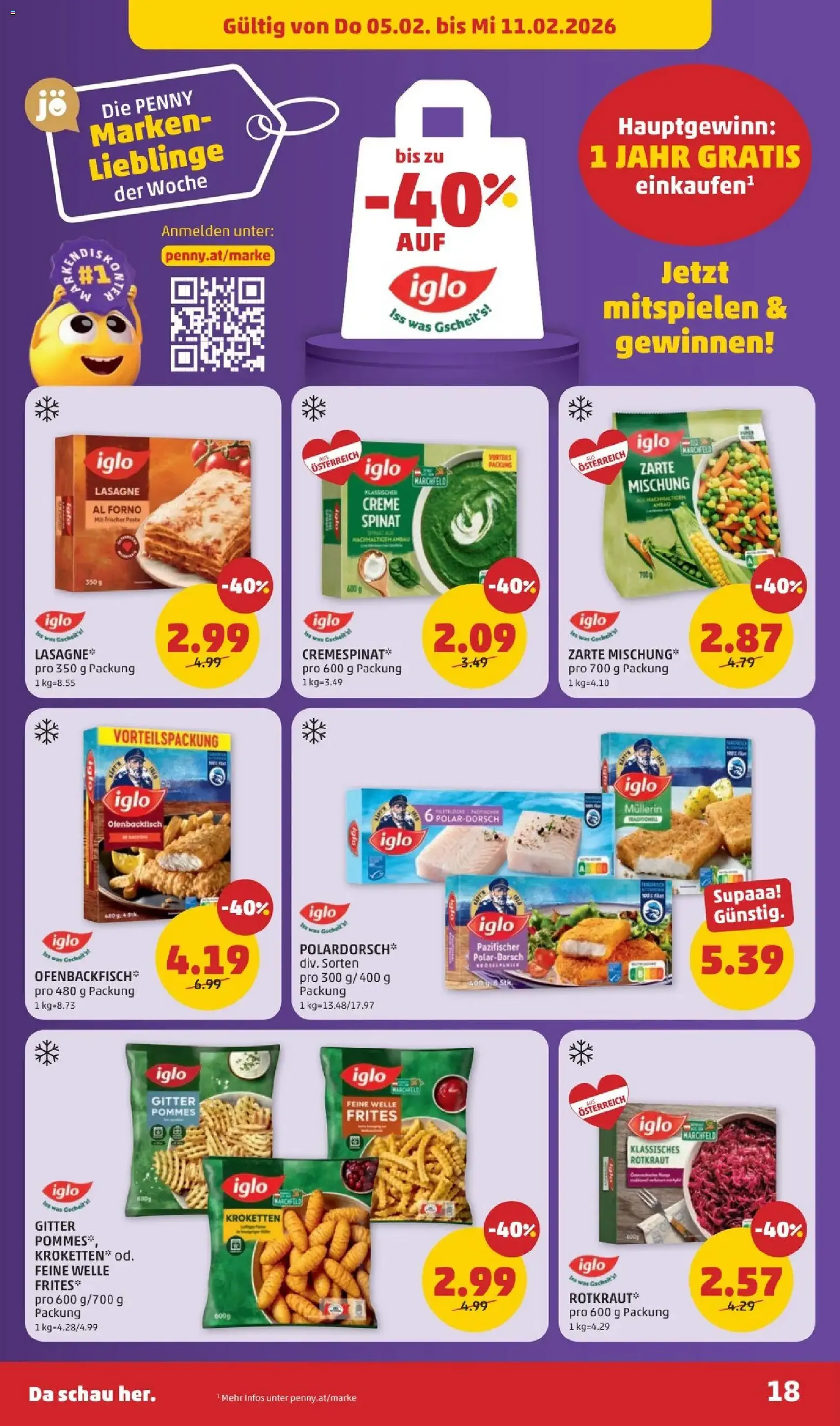 Penny Markt Flugblatt - Gültiger Prospekt ab 05.02.2026, Seite 18 von insgesamt 32