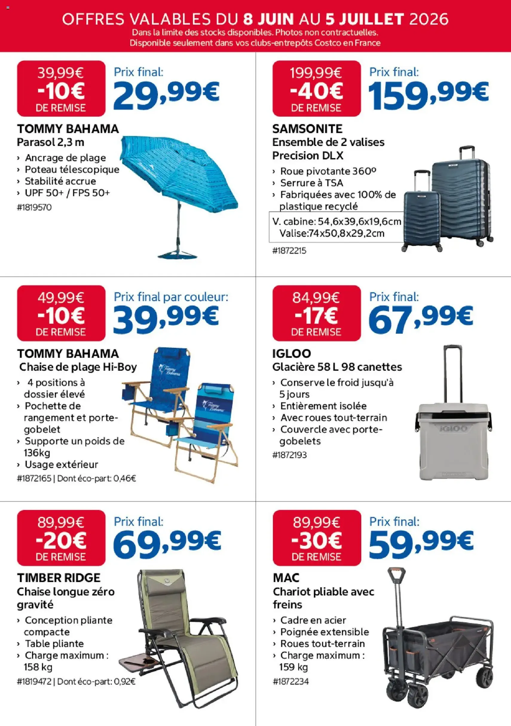 Costco catalogue - brochure valable à partir du 08/06/2026, page 4 sur 20