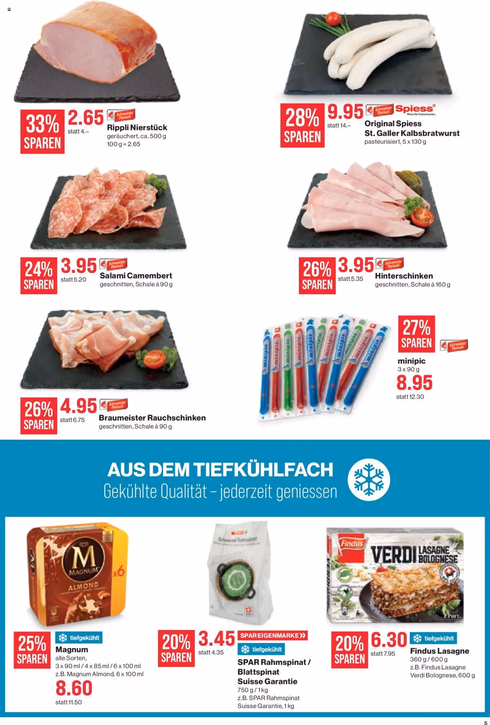 SPAR Aktionen - Gültiger Prospekt ab 23.10.2025, Seite 5 von insgesamt 20 SPAR Aktionen - Gültiger Prospekt ab 23.10.2025, Seite 5 von insgesamt 20