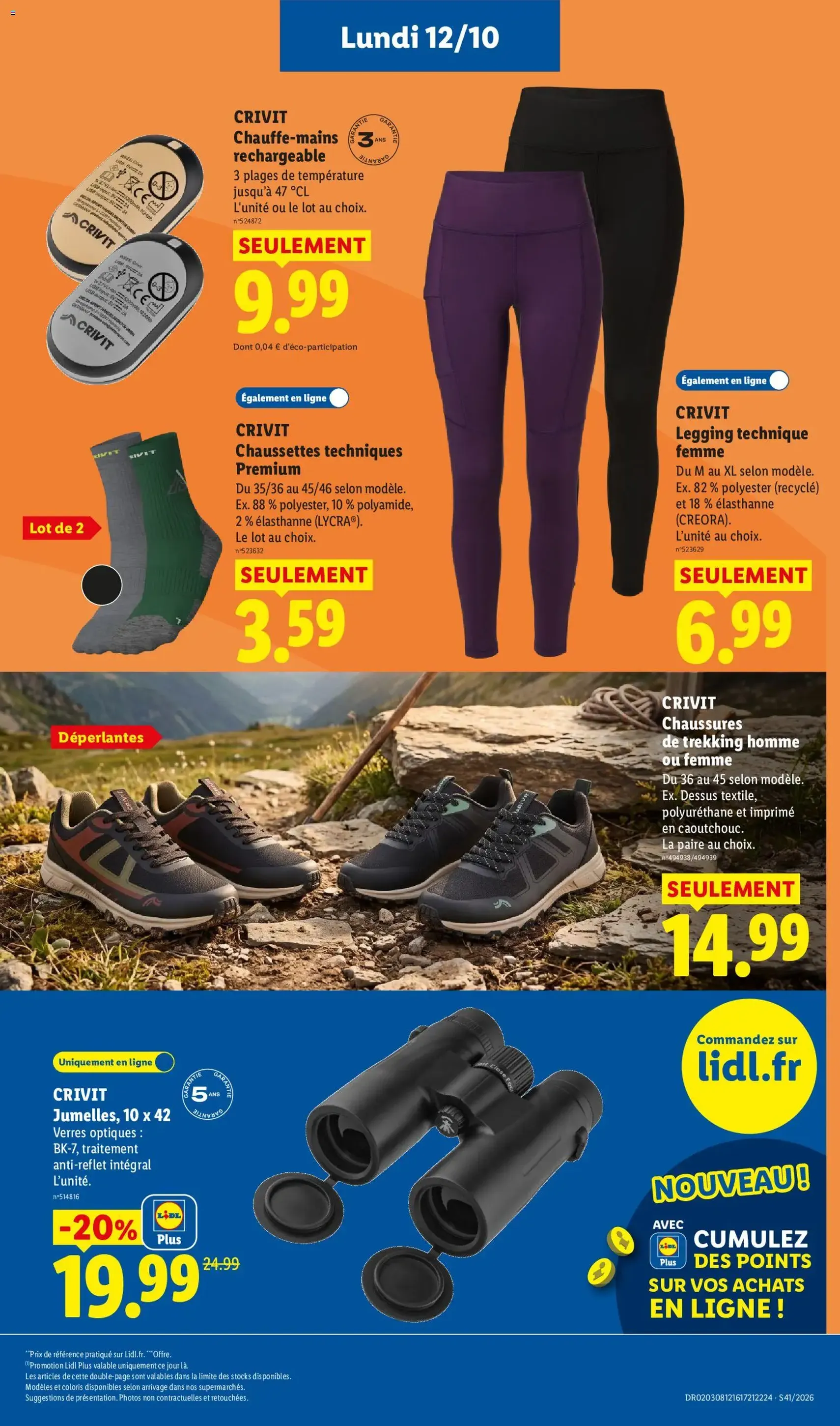 LIDL catalogue - brochure valable à partir du 08/10/2026, page 57 sur 61