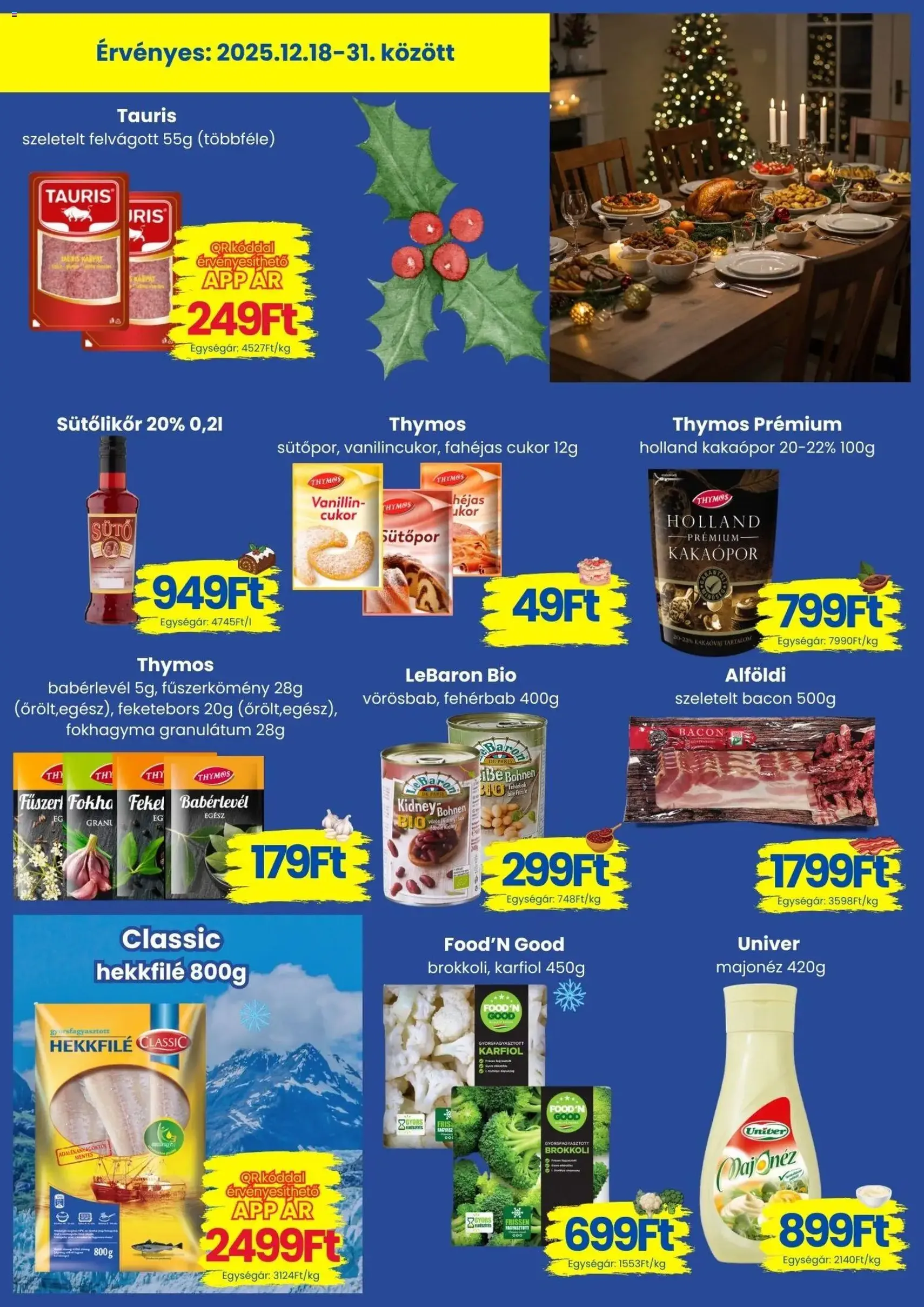 Magnetic Akciós újság - 2025.12.18. érvényes szórólap 2 oldal 11 oldalból