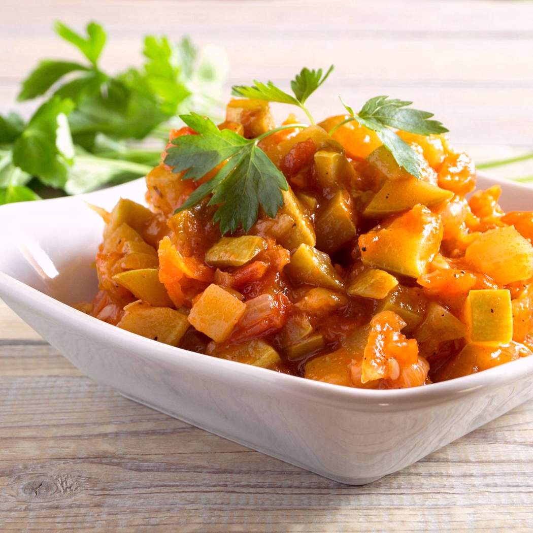 Cukinia duszona z warzywami