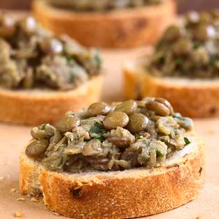 Recipe preview Lentil Spread with Parsley