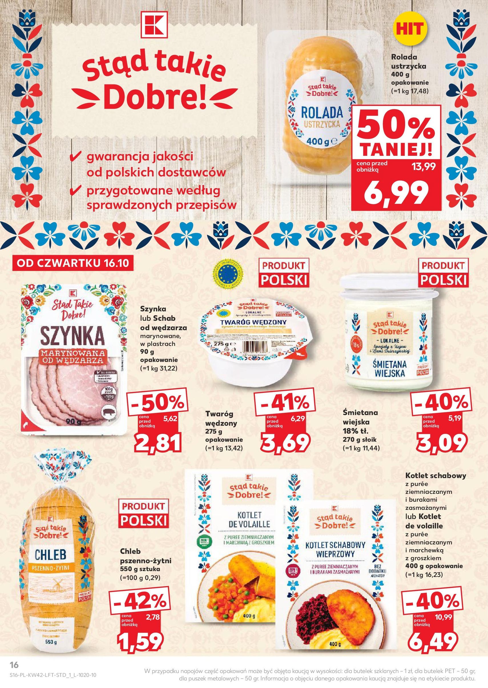 Kaufland gazetka - ważny gazetka od 16.10.2025 strona 16 z 63 Kaufland gazetka - ważny gazetka od 16.10.2025 strona 16 z 63
