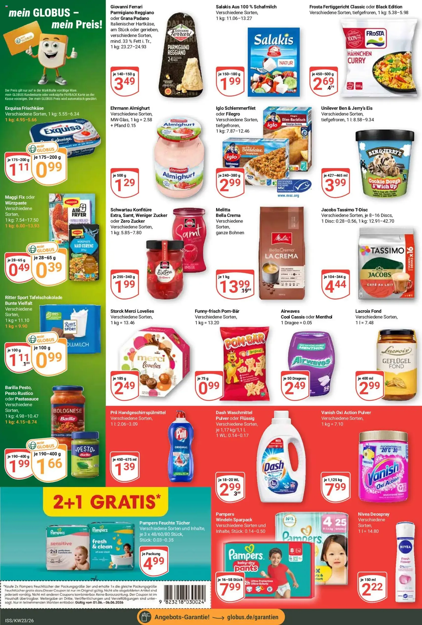 Globus Prospekt - Gültiger Prospekt ab 01.06.2026, Seite 6 von insgesamt 26