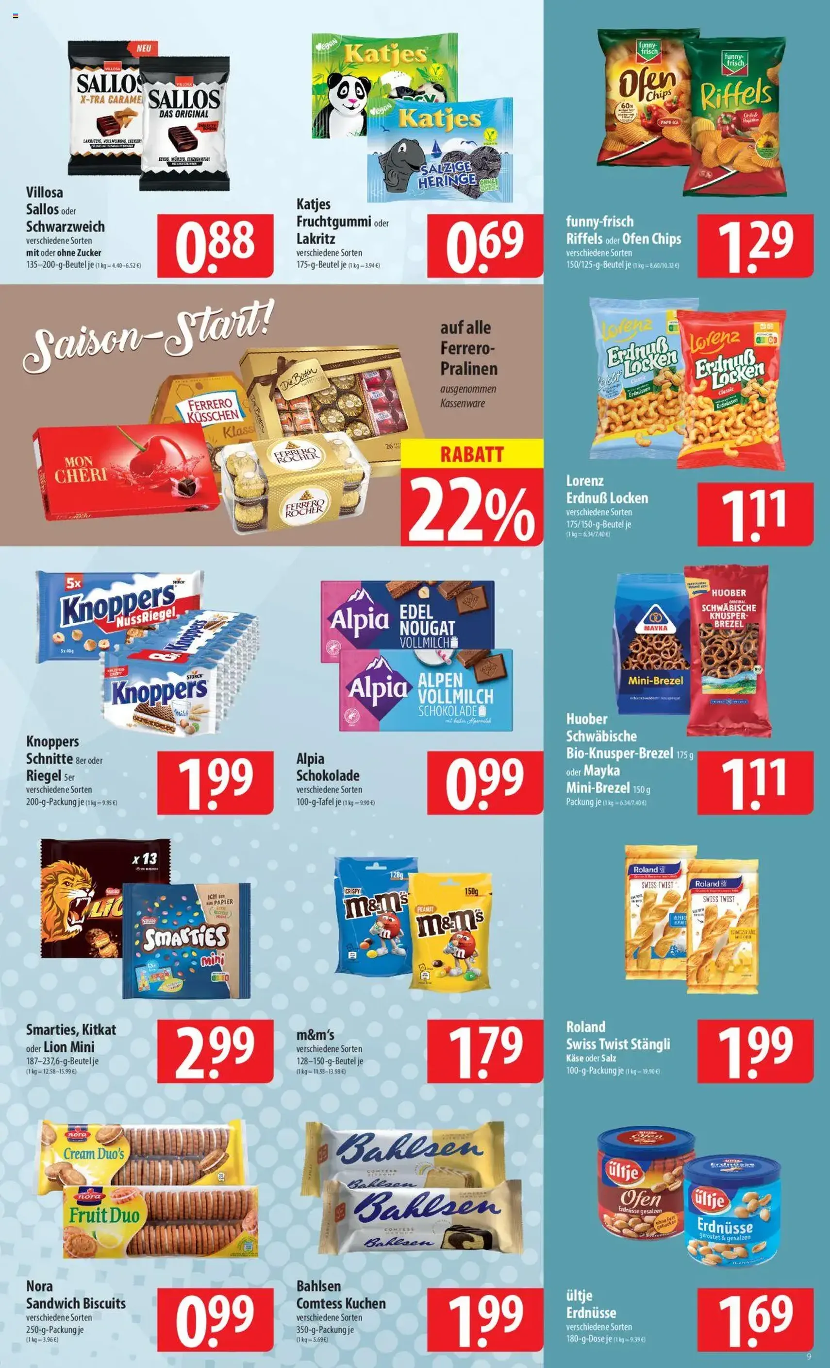 Famila Prospekt - Gültiger Prospekt ab 01.09.2025, Seite 9 von insgesamt 24 Famila Prospekt - Gültiger Prospekt ab 01.09.2025, Seite 9 von insgesamt 24