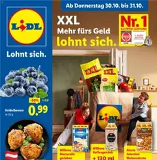 Lidl Flugblatt - Prospekt Vorschau gültig ab 30.10.2025