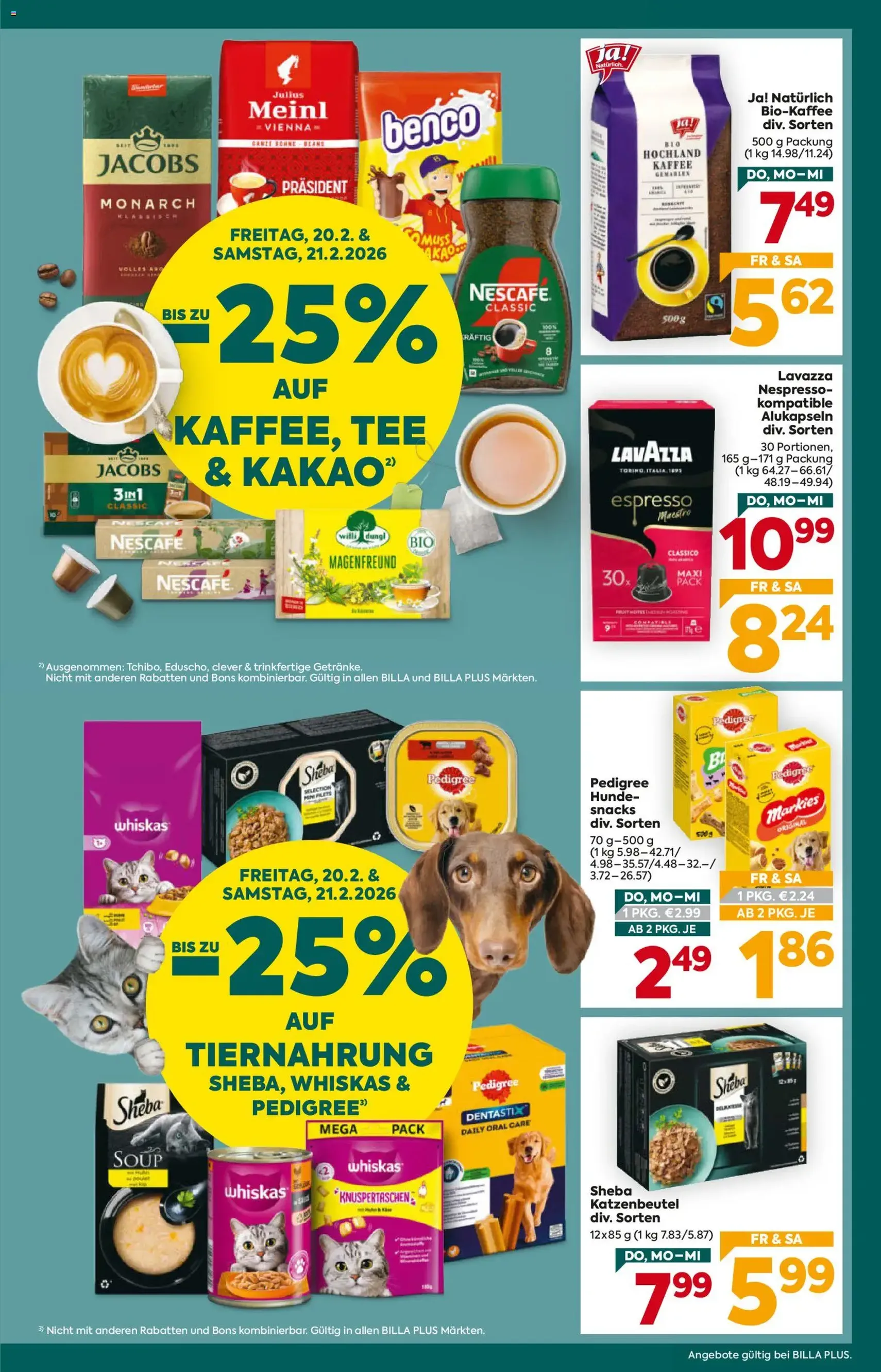 Billa Plus Flugblatt - Gültiger Prospekt ab 19.02.2026, Seite 3 von insgesamt 16