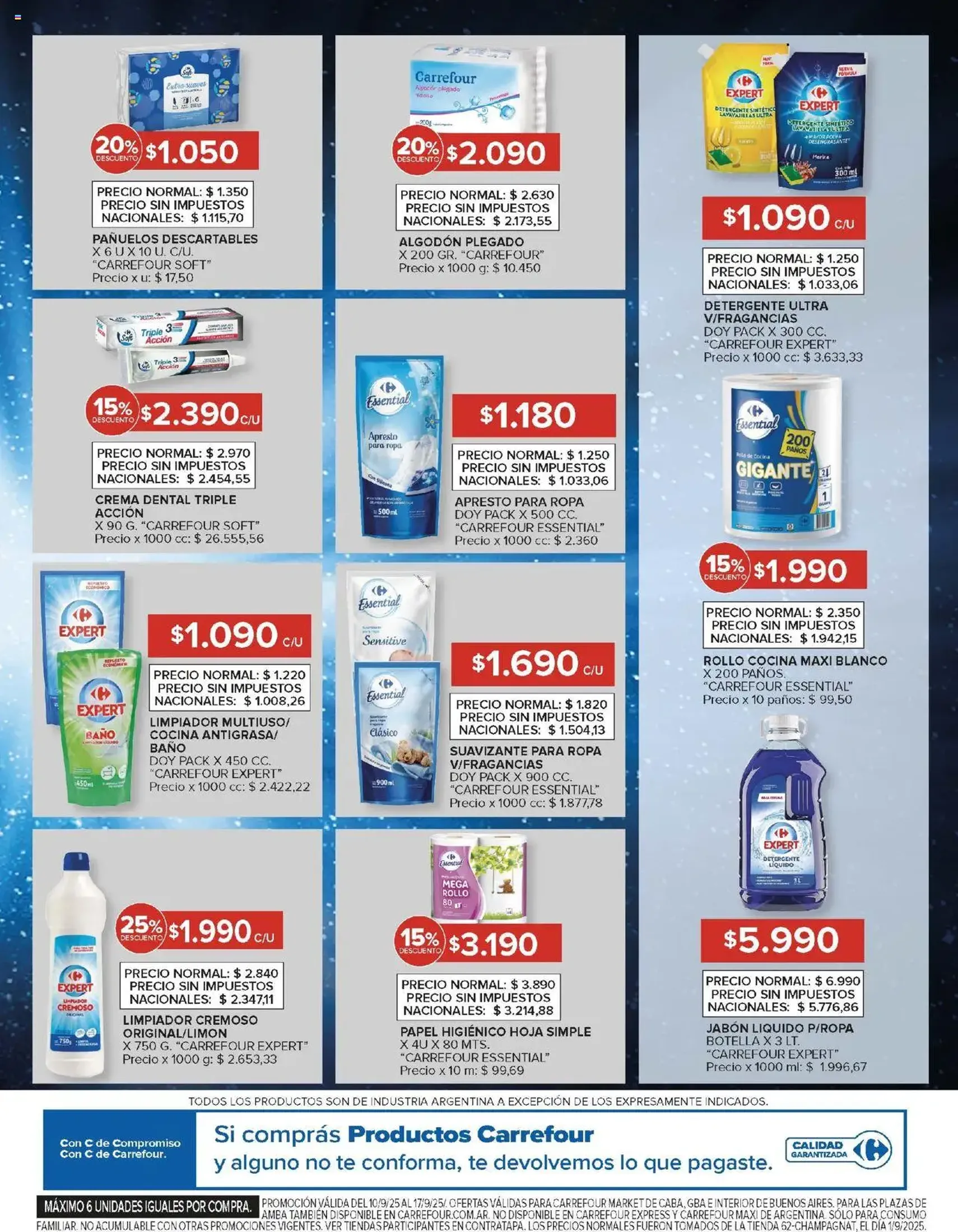 Carrefour Market catálogo - folleto válido desde 10/09/2025 página 10 de 22 Carrefour Market catálogo - folleto válido desde 10/09/2025 página 10 de 22