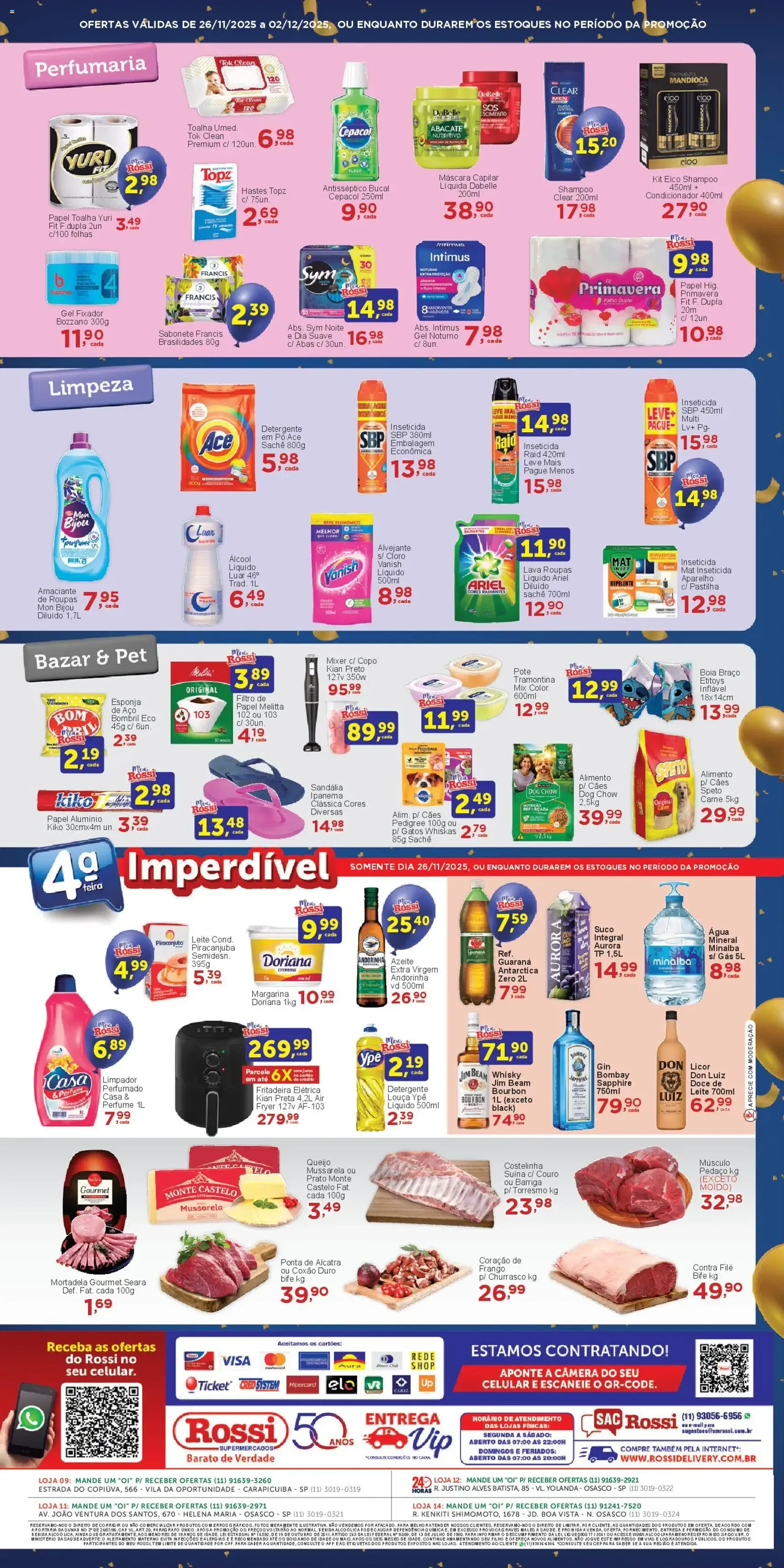 Rossi Supermercados - Ofertas da semana - folheto válido a partir de 26/11/2025 página 4 de 4