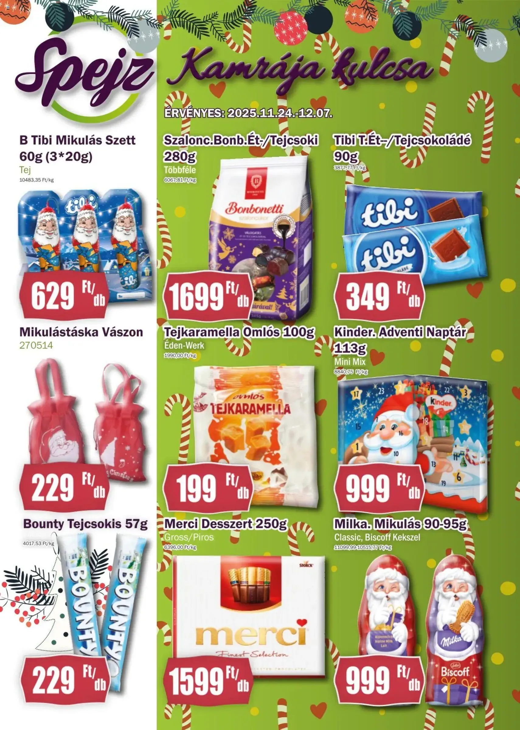 FullDiszkont Akciós újság - 2025.11.24. érvényes szórólap 1 oldal 4 oldalból