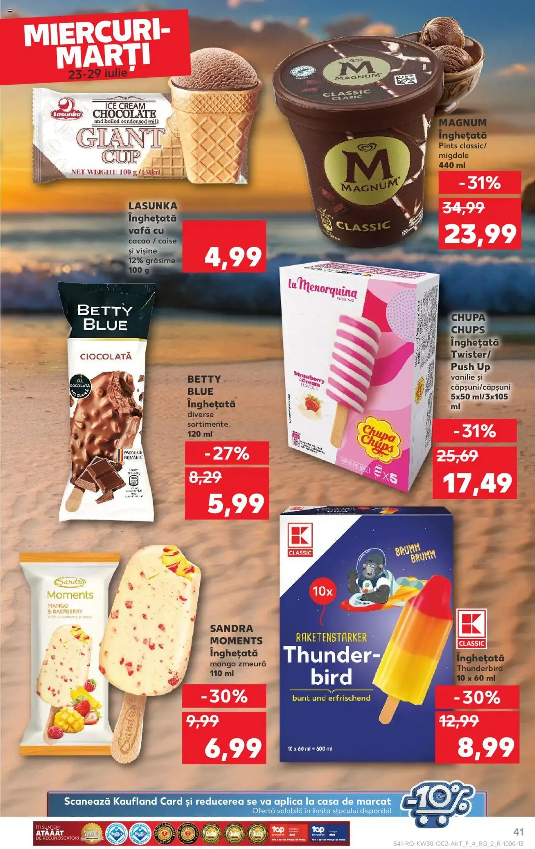 Kaufland RO - București - 2025.07.23. érvényes szórólap 41 oldal 72 oldalból Kaufland RO - București - 2025.07.23. érvényes szórólap 41 oldal 72 oldalból