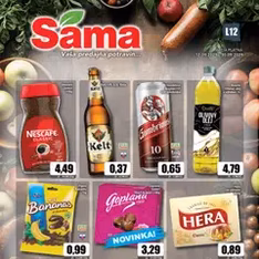 Sama leták - náhľad letáku platný od 12.09.2025