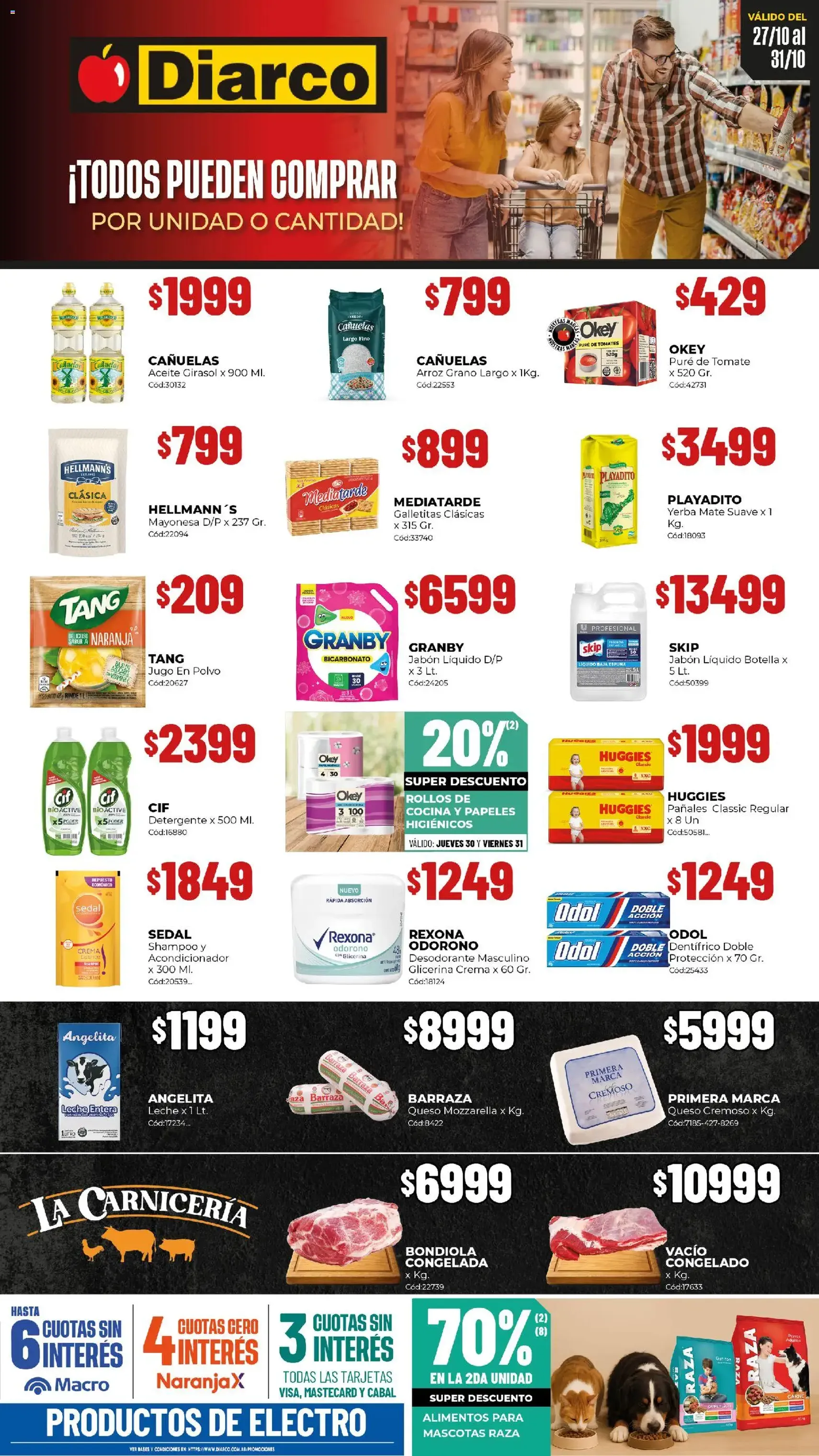 Diarco ofertas - folleto válido desde 27/10/2025 página 1 de 10 Diarco ofertas - folleto válido desde 27/10/2025 página 1 de 10
