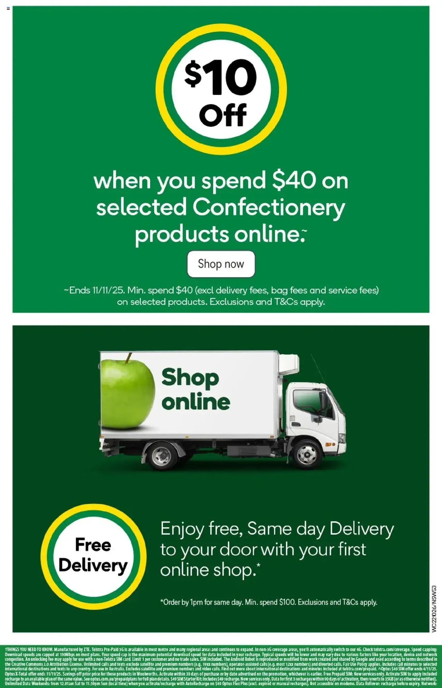 Weekly catalogue Woolworths NSW 20/10 - valid flyer from 22/10/2025, page 53 of 56 Weekly catalogue Woolworths NSW 20/10 - valid flyer from 22/10/2025, page 53 of 56