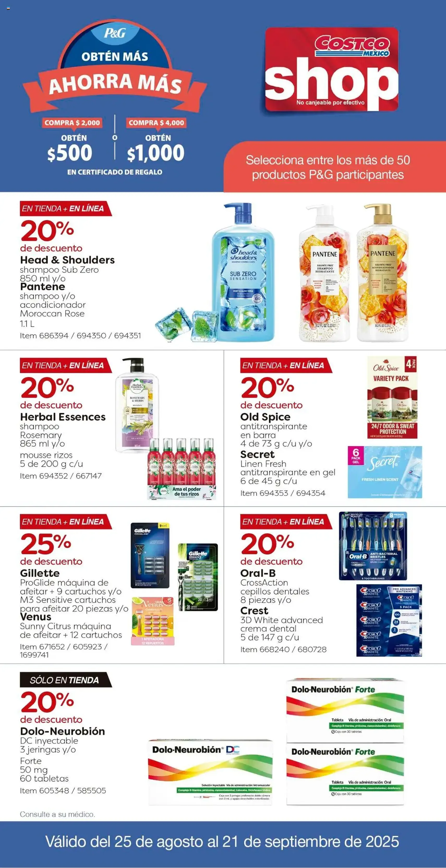 Costco catálogo - folleto válido desde 25/08/2025 página 4 de 36 Costco catálogo - folleto válido desde 25/08/2025 página 4 de 36