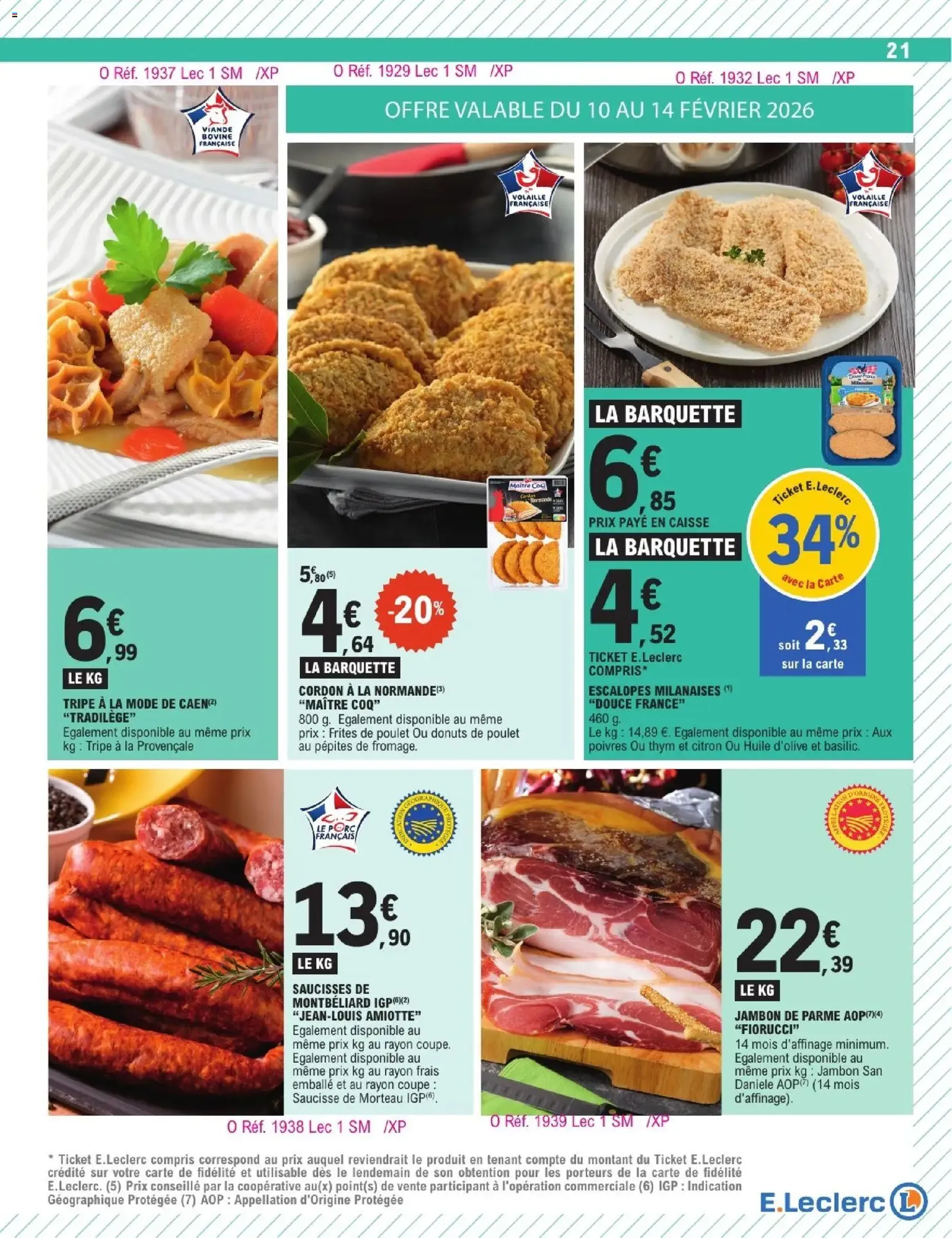 E.Leclerc catalogue semaine 7 - brochure valable à partir du 10/02/2026, page 43 sur 49