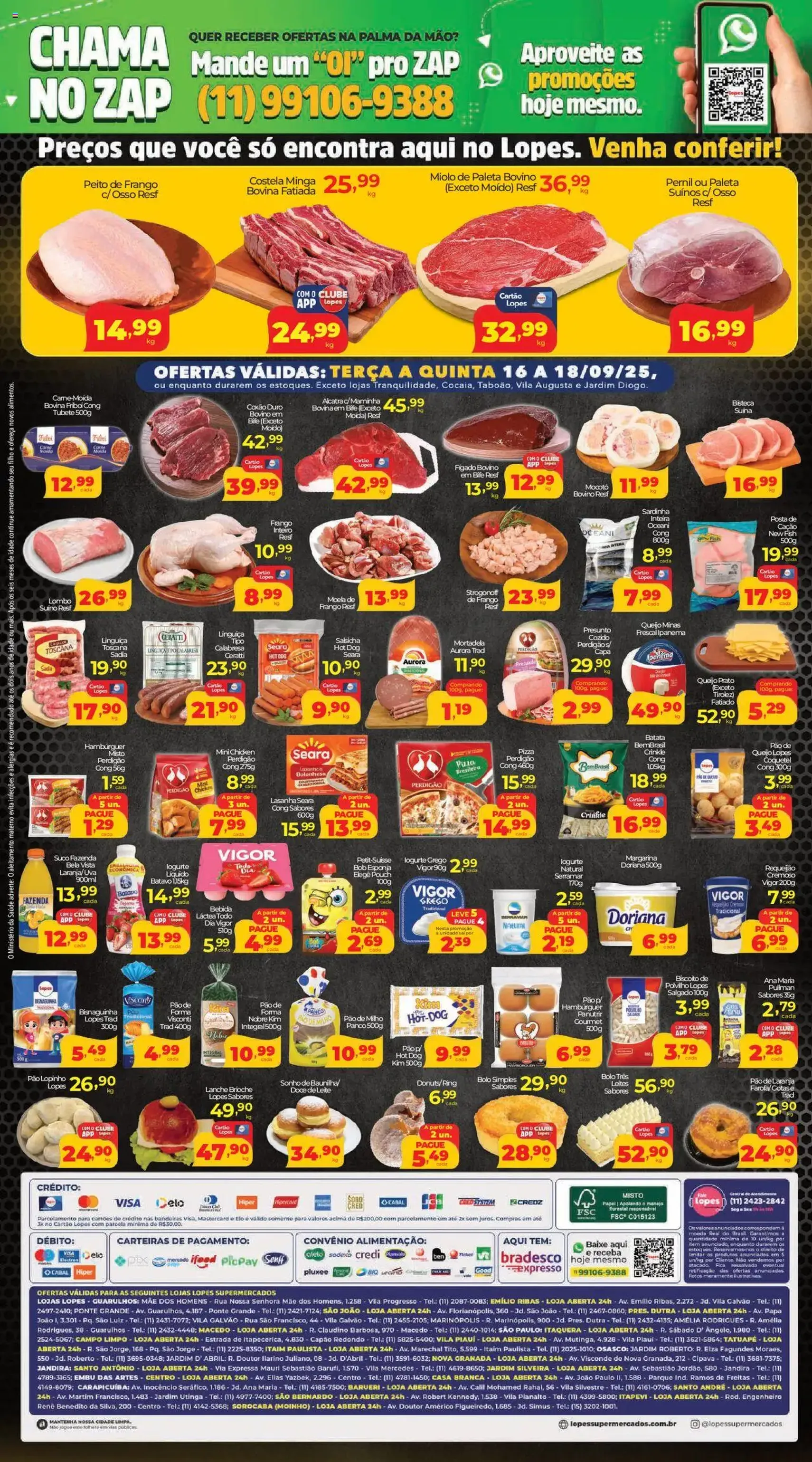 Lopes Supermercados - Ofertas da semana - folheto válido a partir de 16/09/2025 página 2 de 2