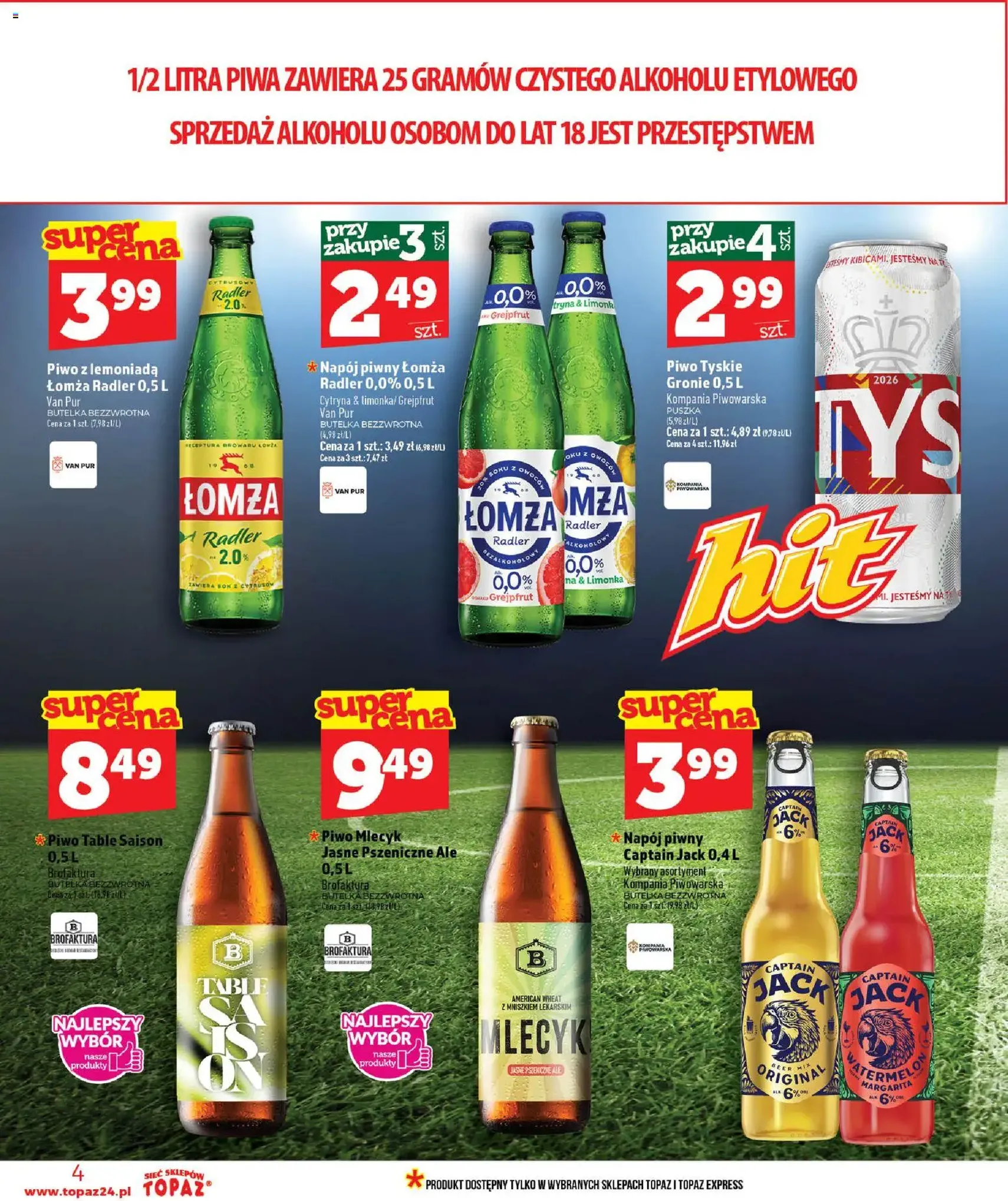 Topaz gazetka - ważny gazetka od 25.06.2026 strona 4 z 46