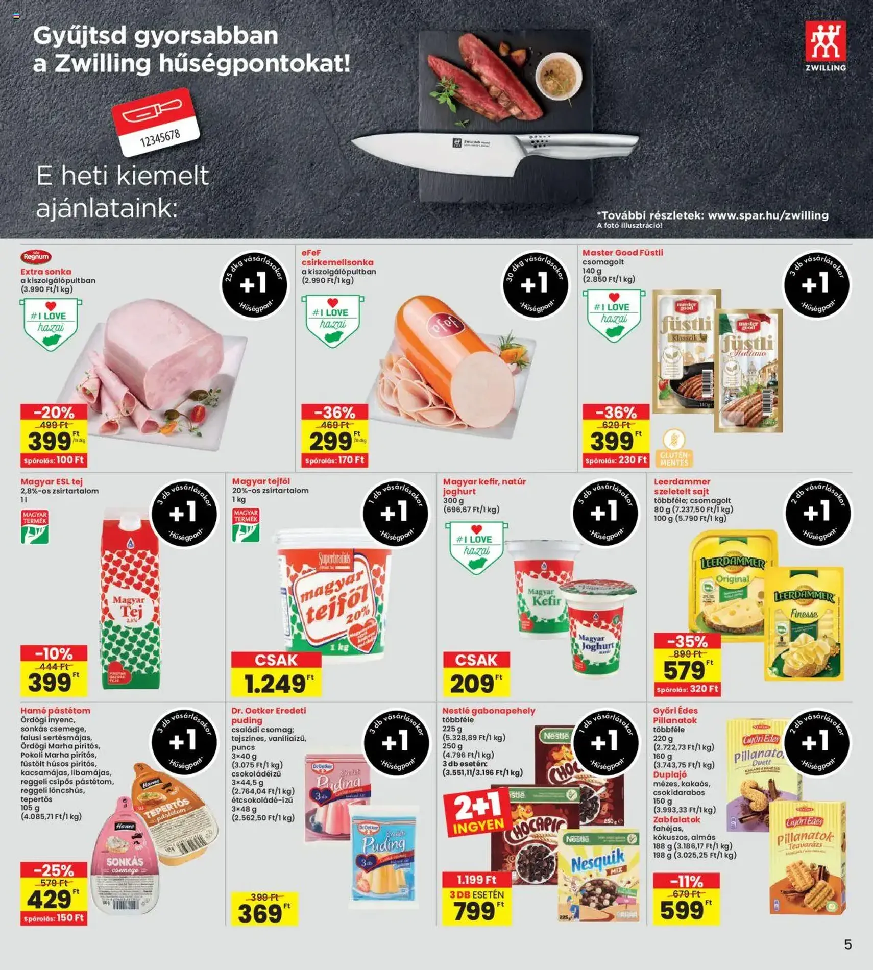 Interspar Akciós újság - 2025.10.24. érvényes szórólap 5 oldal 19 oldalból Interspar Akciós újság - 2025.10.24. érvényes szórólap 5 oldal 19 oldalból