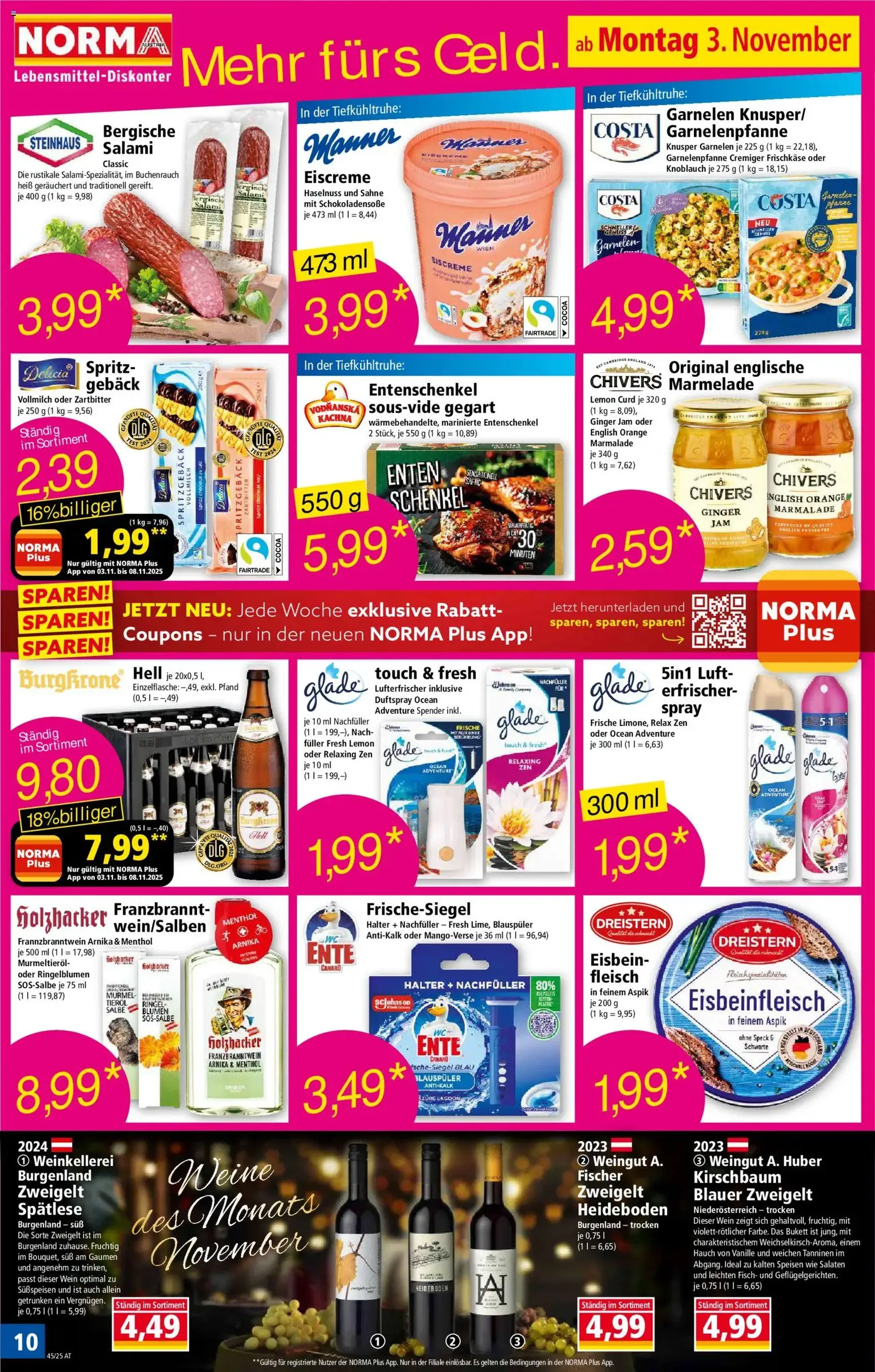 Norma Flugblatt - Gültiger Prospekt ab 03.11.2025, Seite 11 von insgesamt 19
