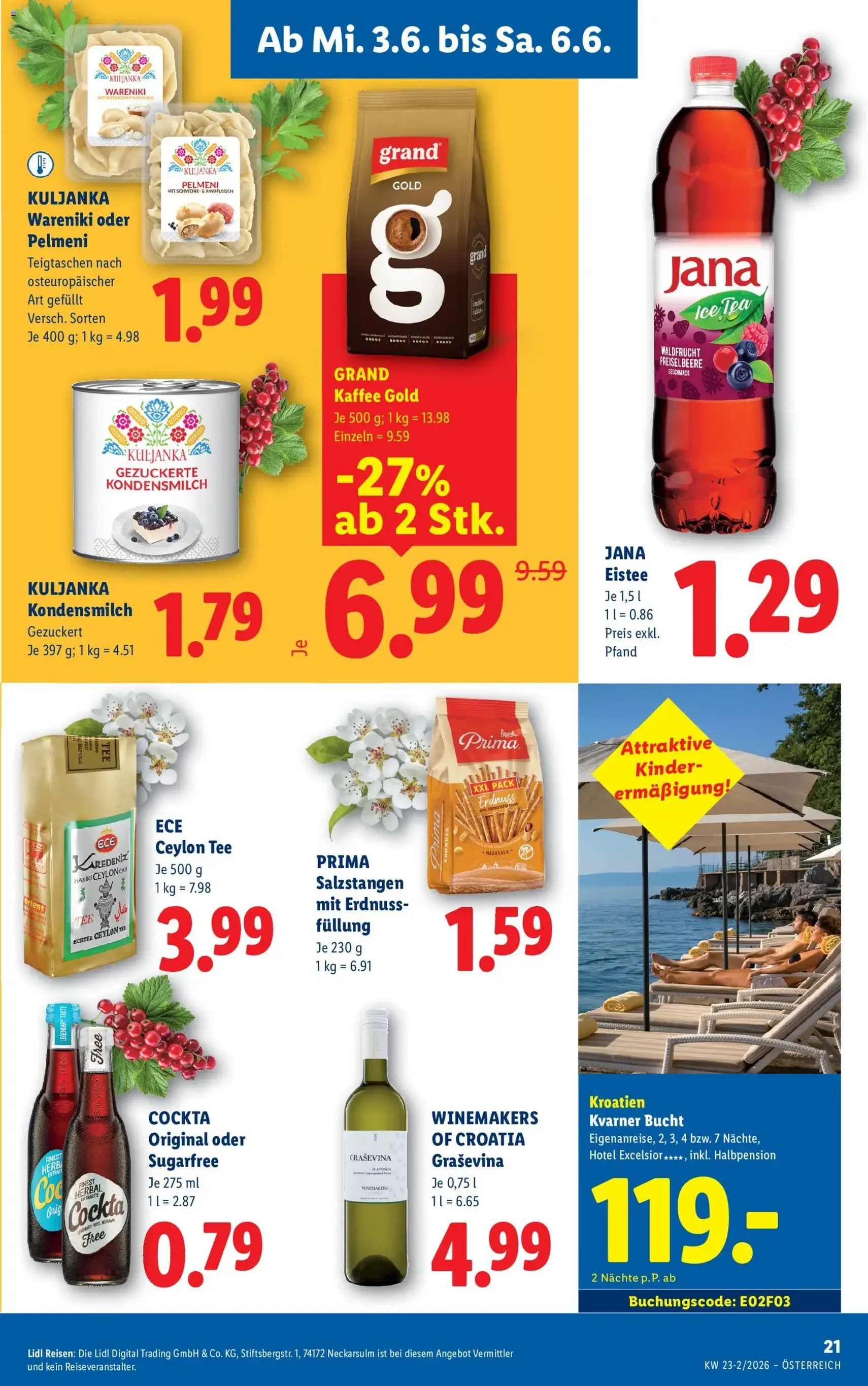 Lidl - Flugblatt - Gültiger Prospekt ab 03.06.2026, Seite 23 von insgesamt 55