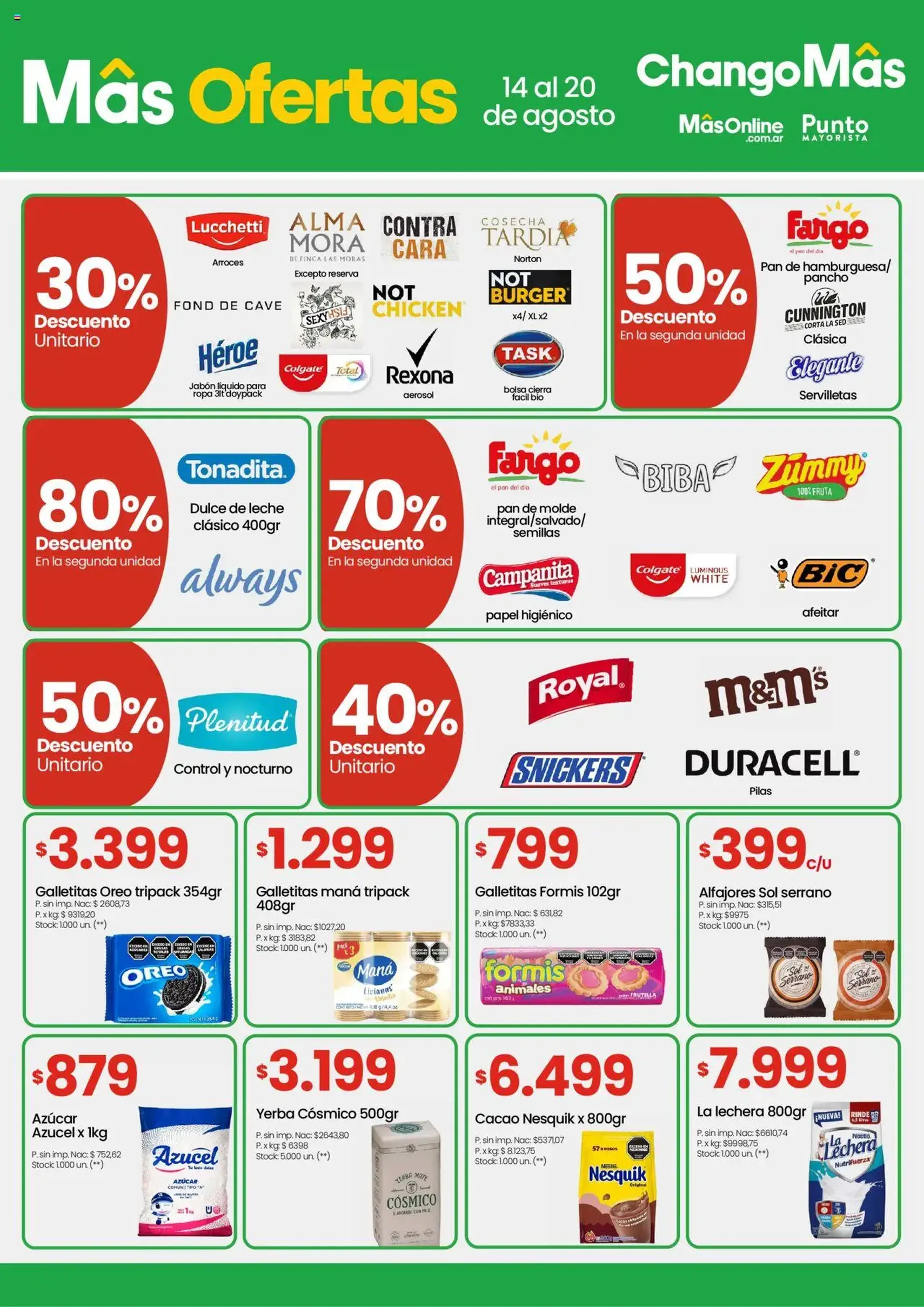 Changomas ofertas - folleto válido desde 14/08/2025 página 3 de 15