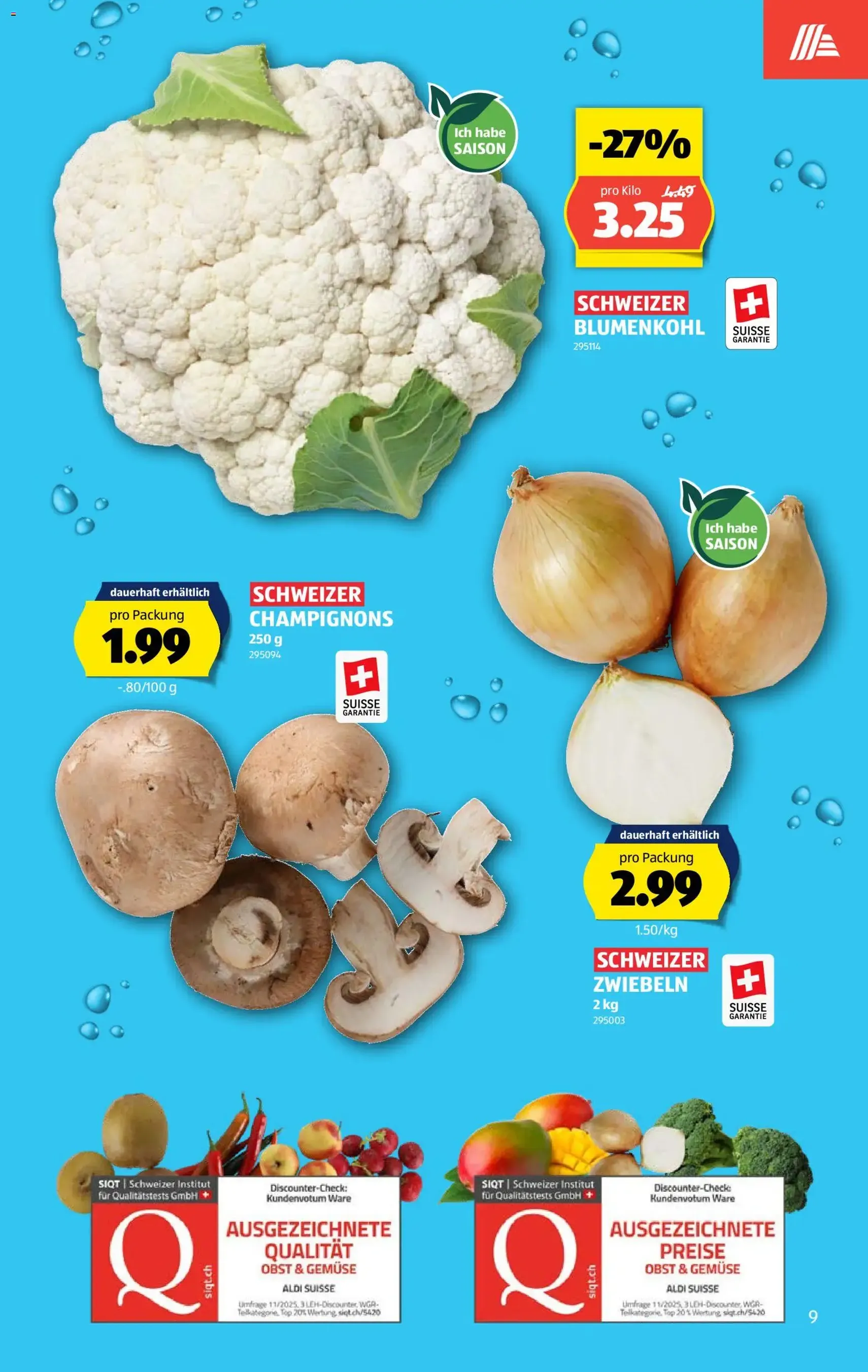 Aldi aktionen - Gültiger Prospekt ab 01.10.2026, Seite 9 von insgesamt 36
