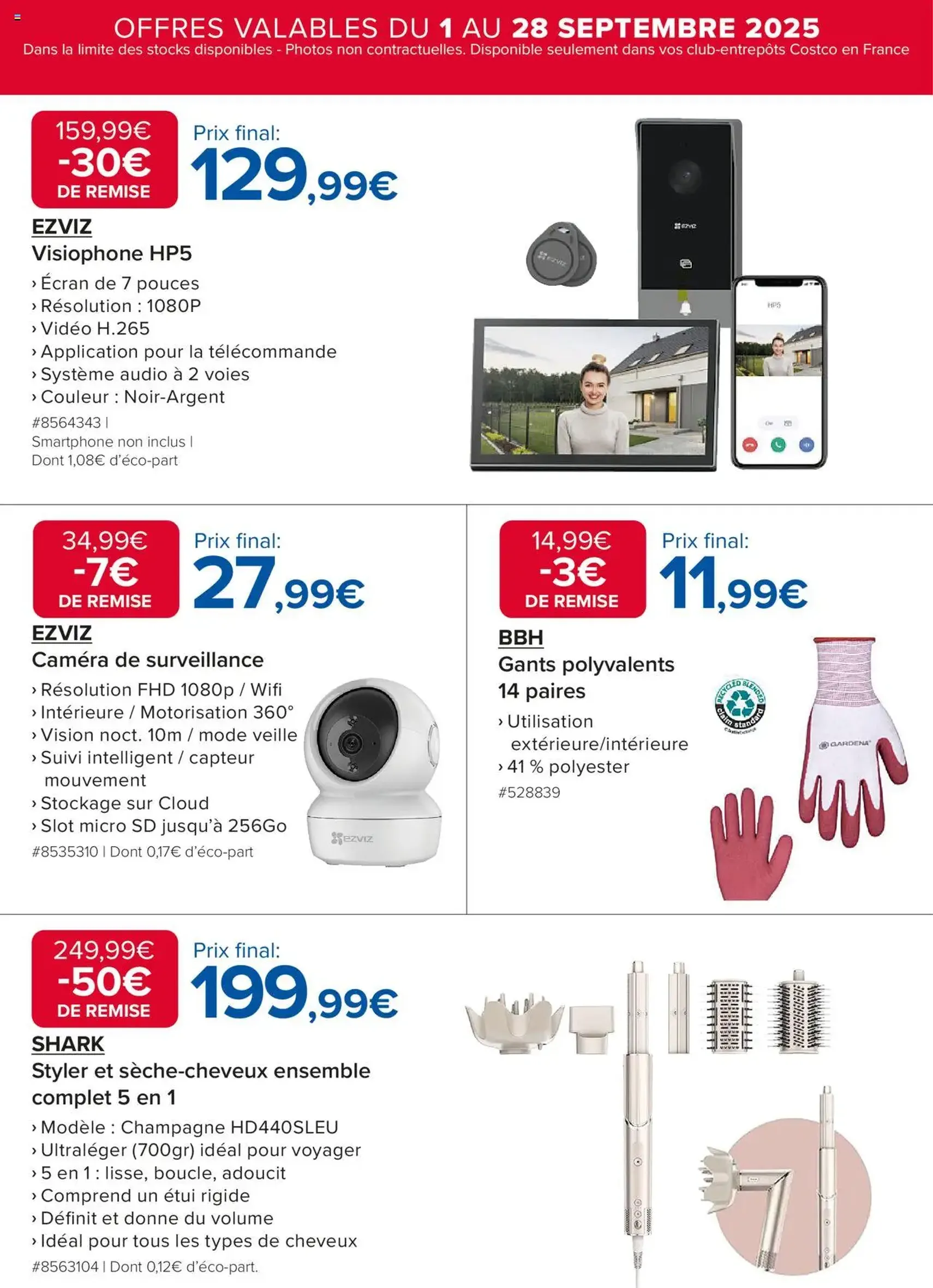 Costco catalogue - brochure valable à partir du 01/09/2025, page 4 sur 24 Costco catalogue - brochure valable à partir du 01/09/2025, page 4 sur 24